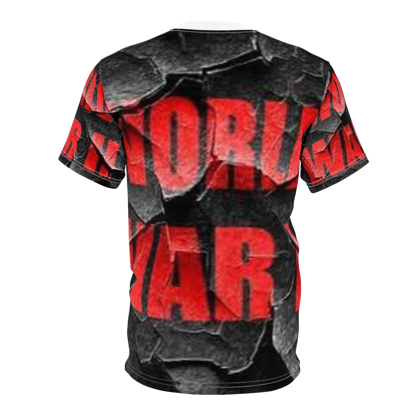 Motivational Unisex Cut & Sew Tee - "Never Give Up" Inspirational Shirt