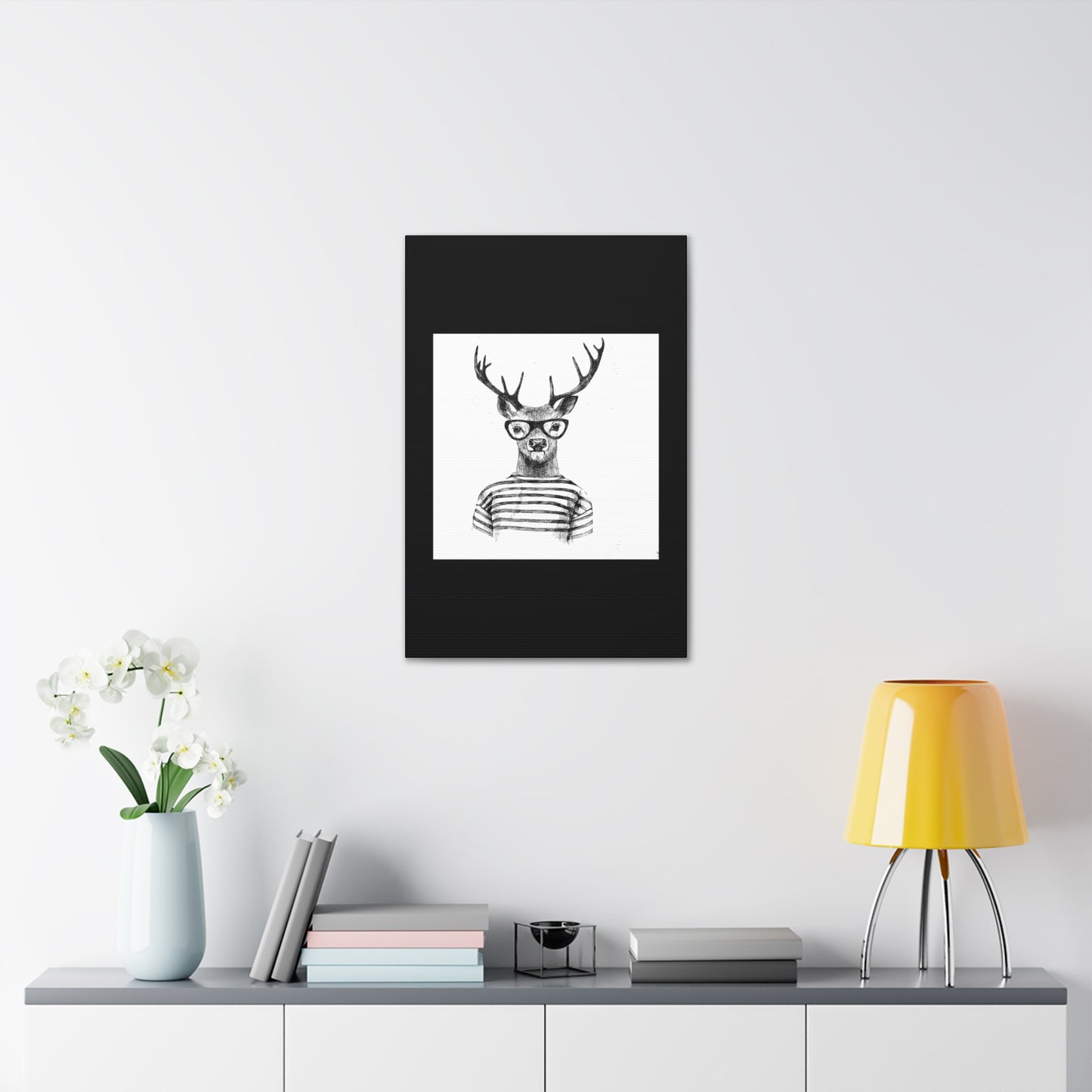 Whimsical Deer Canvas Gallery Wraps - Unique Home Decor for Animal Lovers