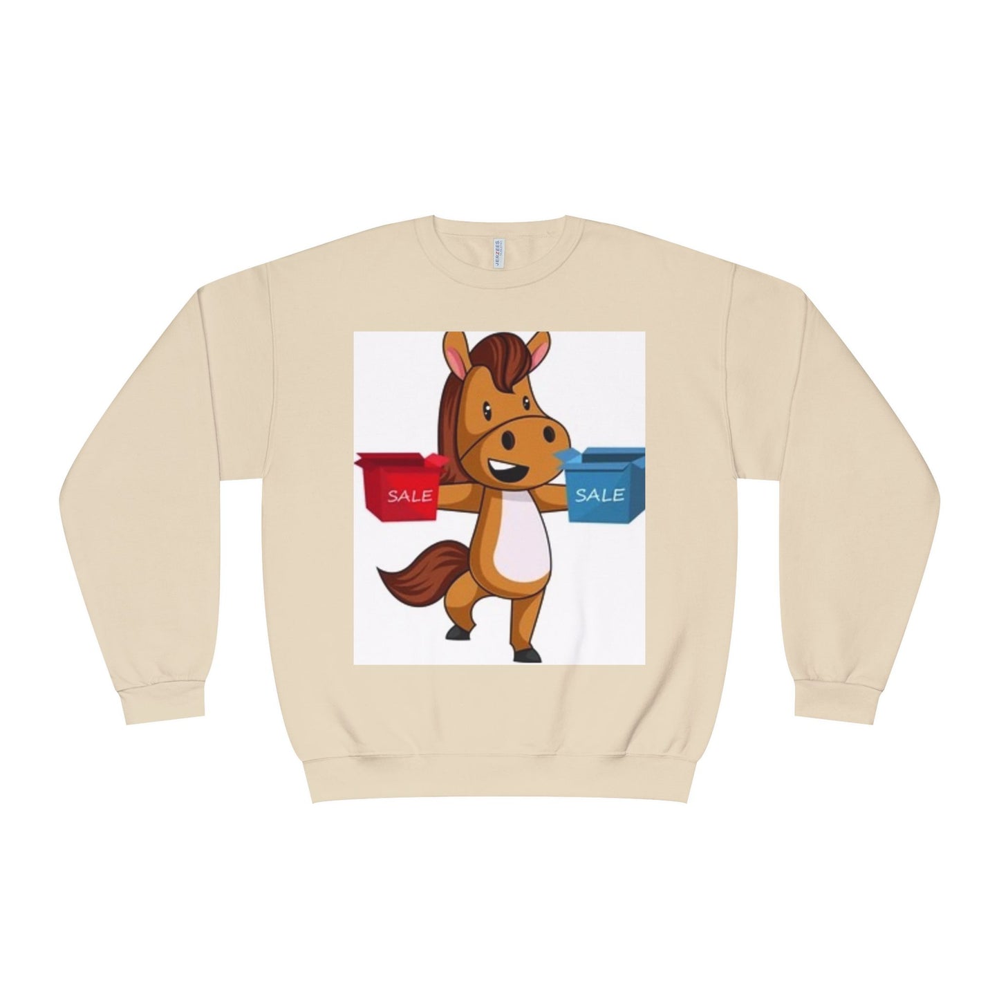 Funny Horse Sale Crewneck Sweatshirt | Unisex NuBlend®