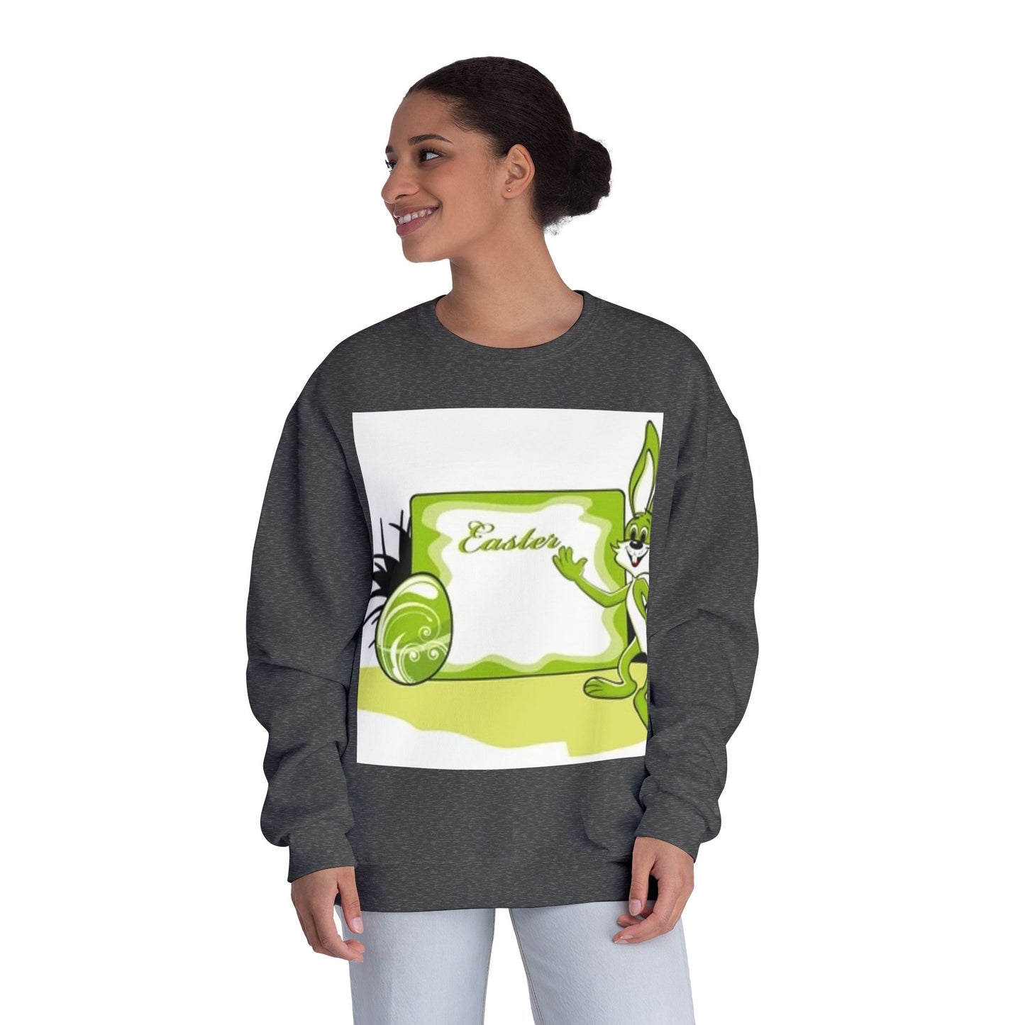 Easter Bunny Unisex Crewneck Sweatshirt