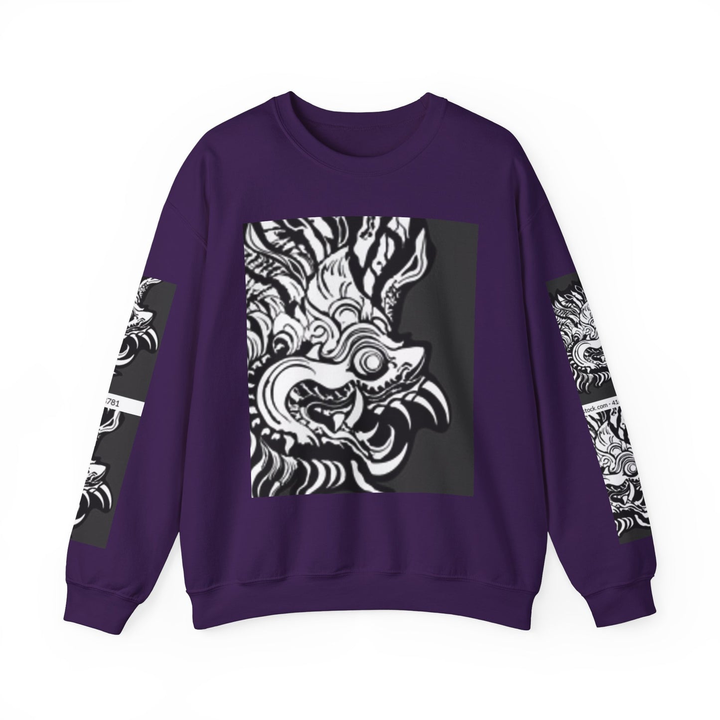 Bold Graphic Crewneck Sweatshirt - Unisex Heavy Blend™ - Perfect for Streetwear and Casual Outings