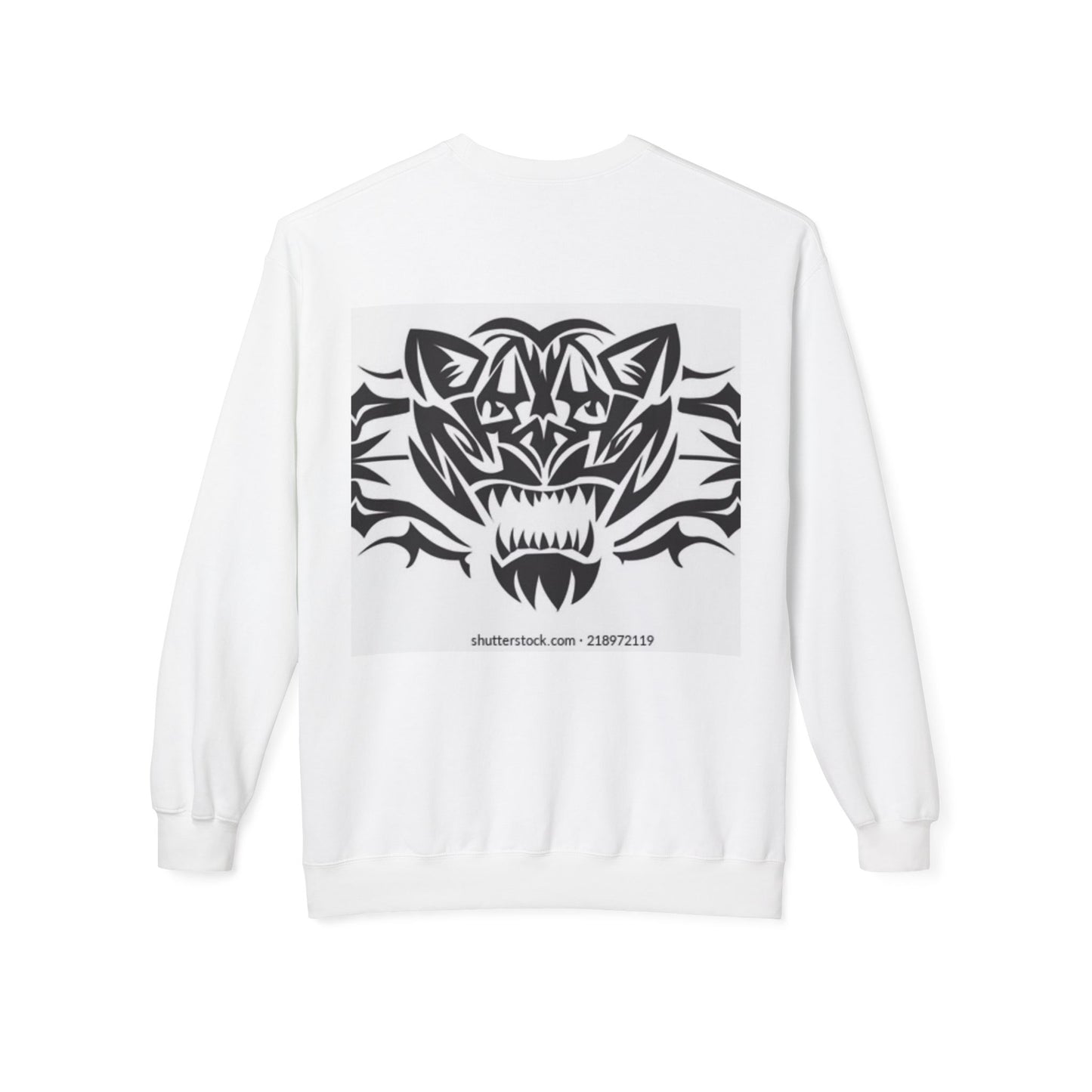 Fierce Tiger Graphic Sweatshirt for Nature Lovers