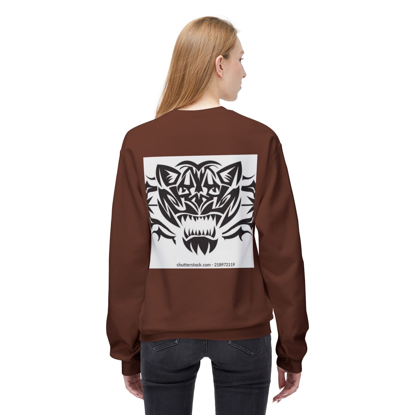 Fierce Tiger Graphic Sweatshirt for Nature Lovers