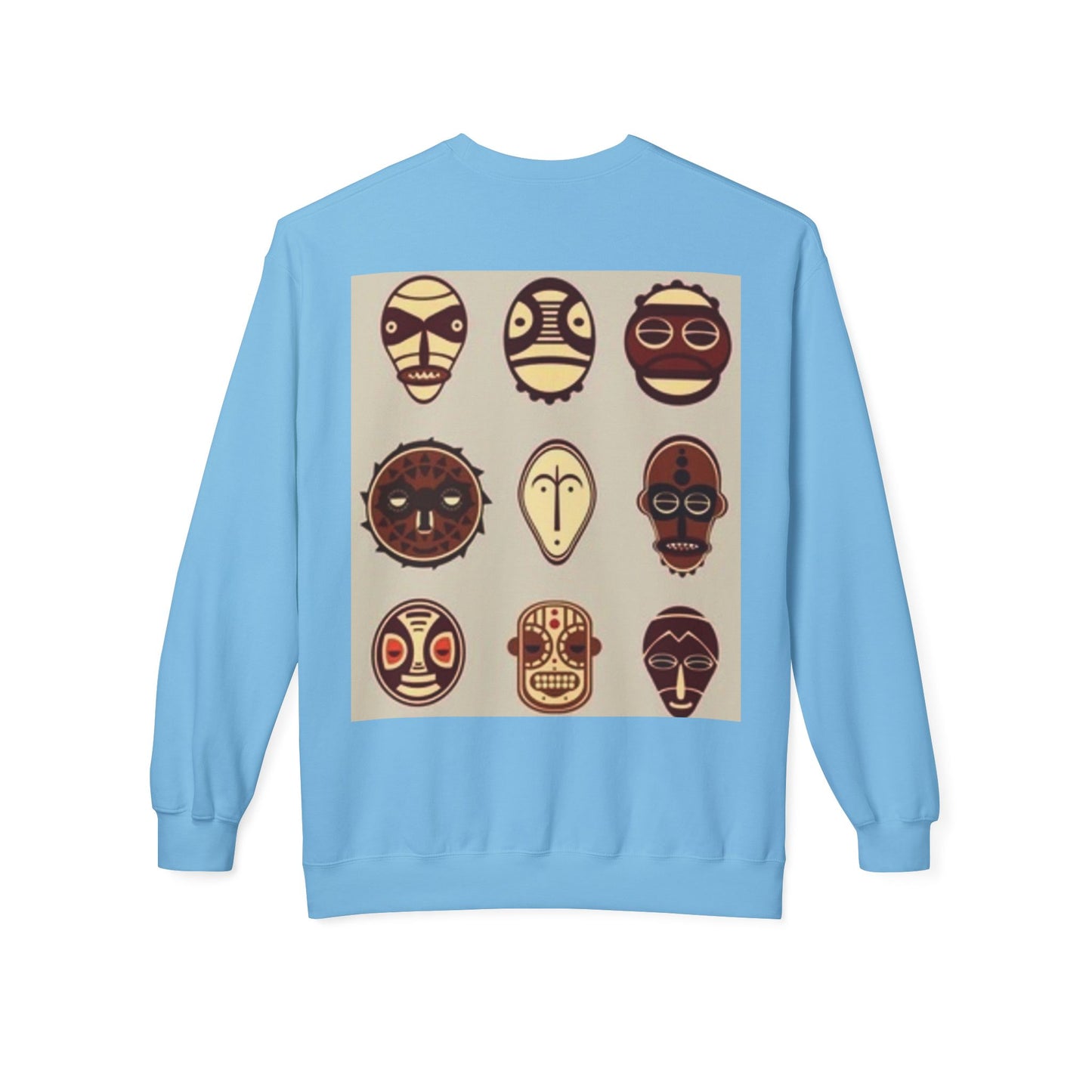 Artistic Horse Illustration Fleece Crewneck Sweatshirt - Unisex