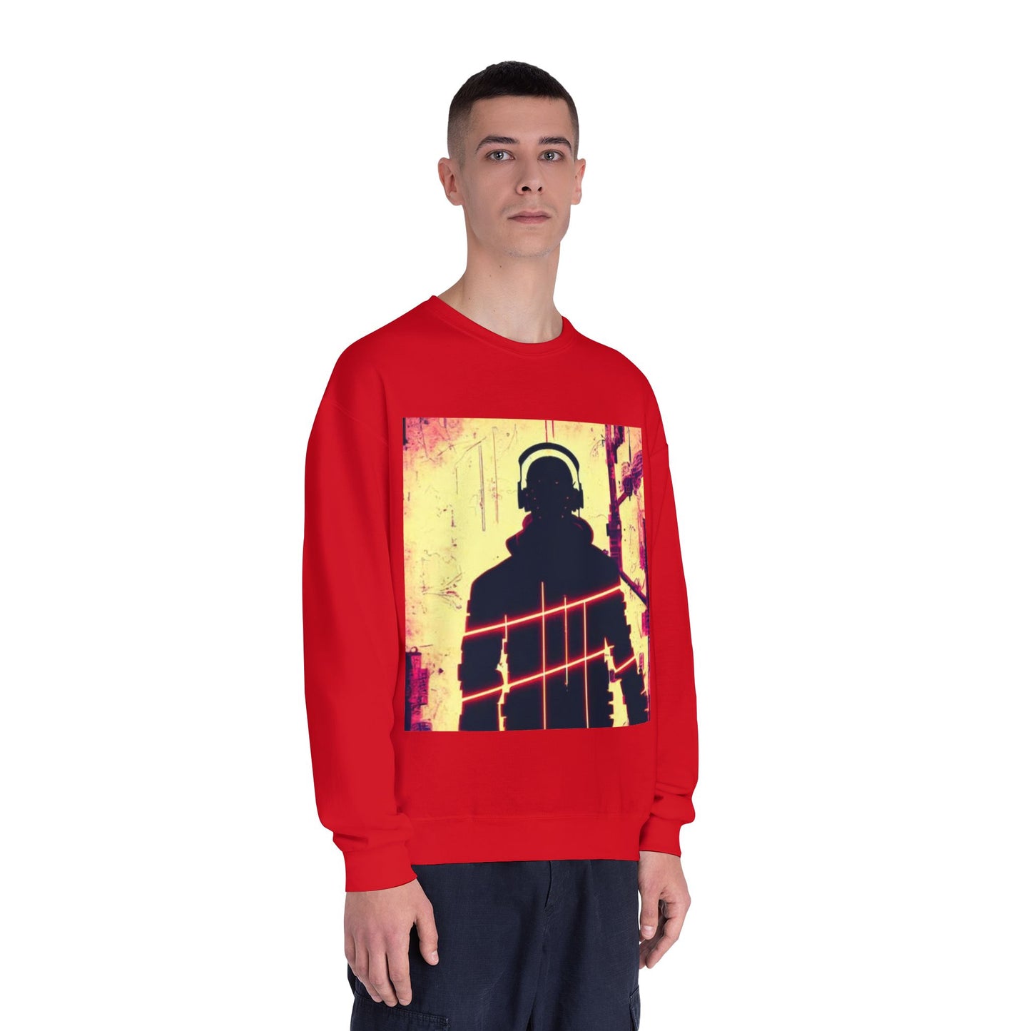 Graphic Crewneck Sweatshirt - Urban Streetwear Style
