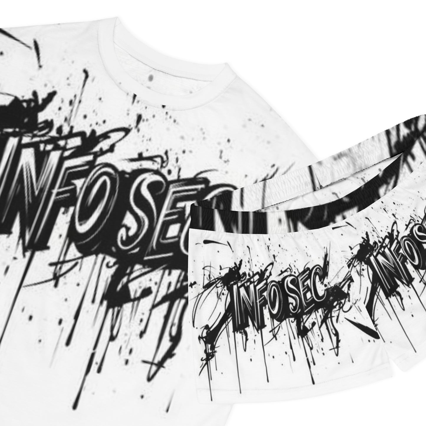 Trendy Women's Short Pajama Set - Info Sec Design