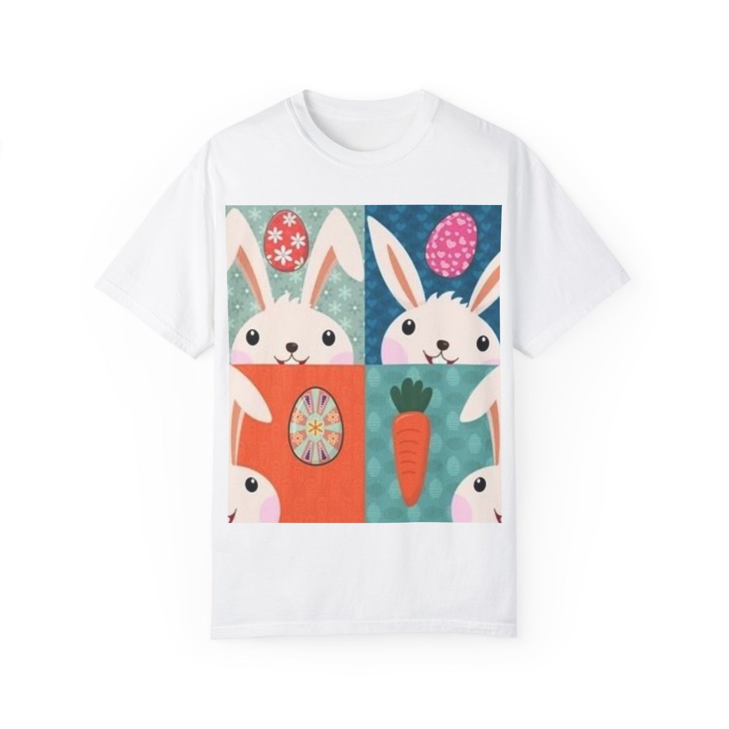 Playful Rabbit Easter T-Shirt for Family Celebrations