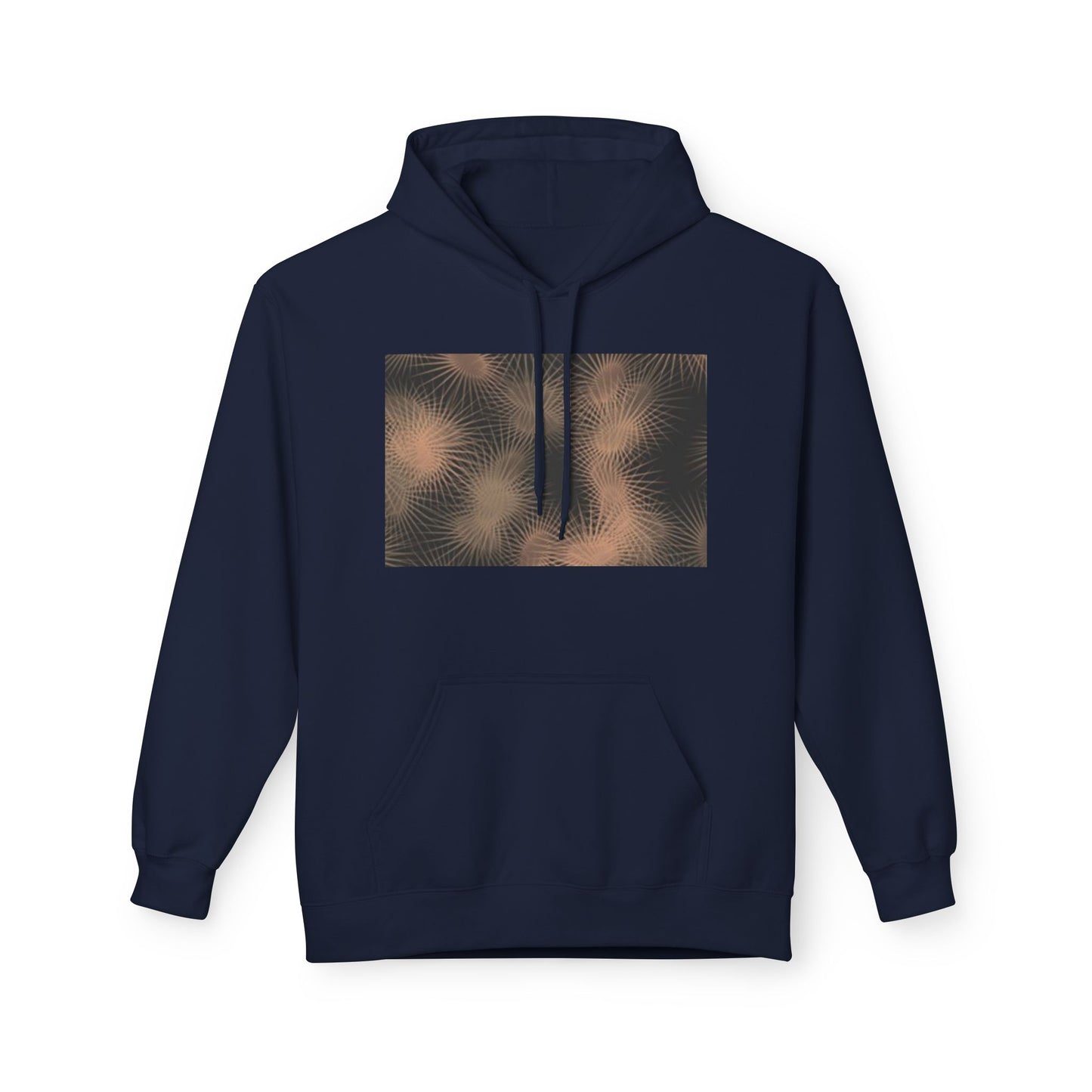Minimalist Fleece Hoodie with Text Design | Unisex Softstyle