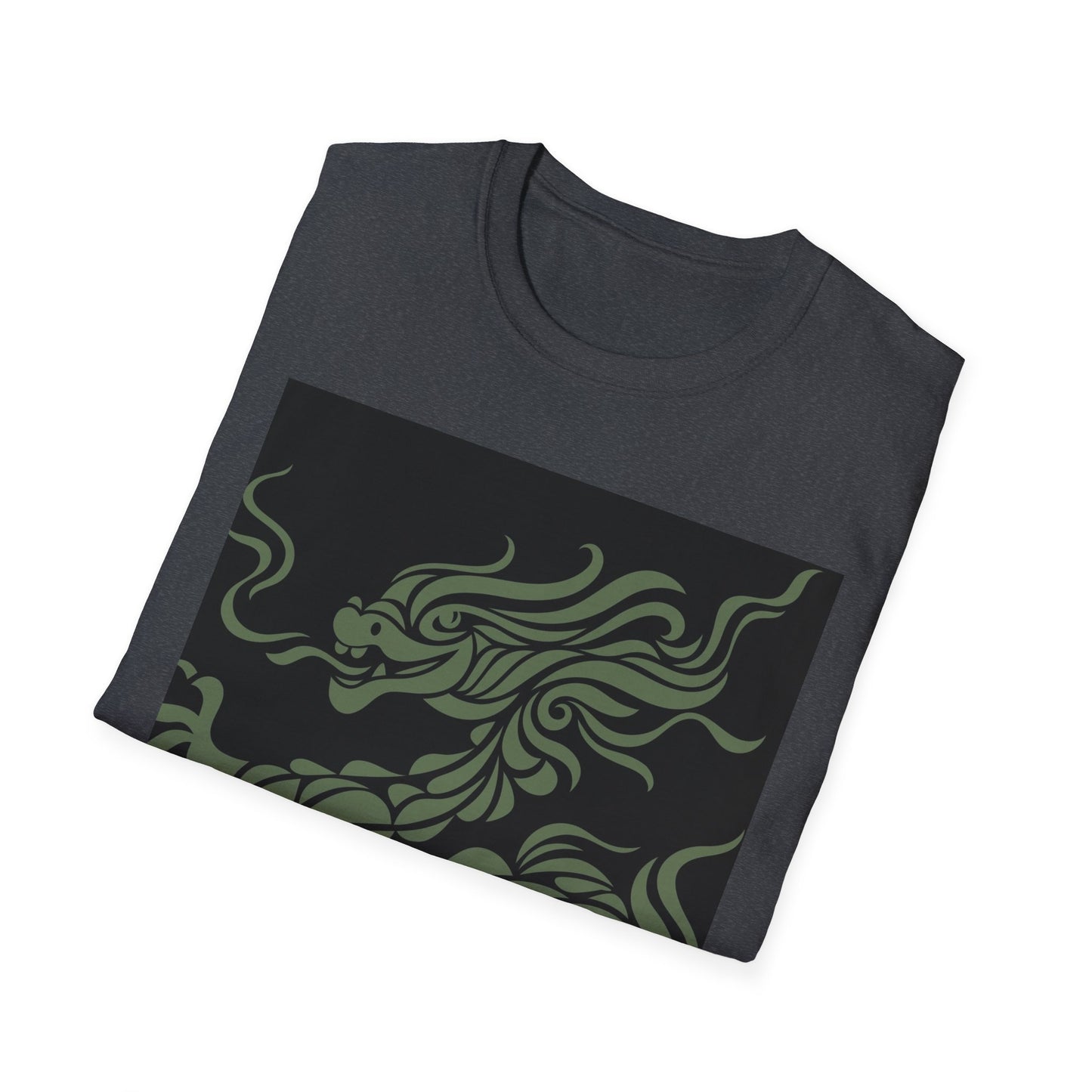 Mythical Chinese Dragon Unisex Softstyle T-Shirt