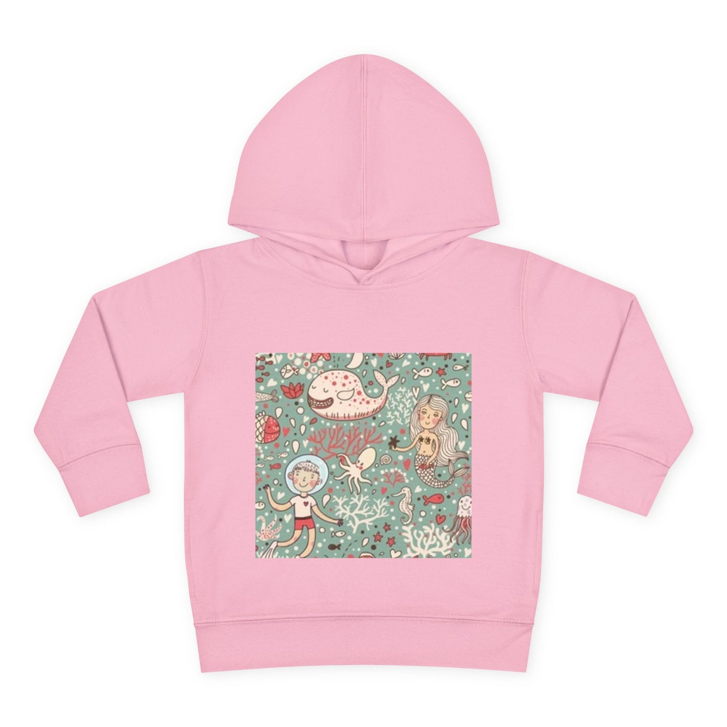 Whimsical Ocean Adventure Toddler Hoodie