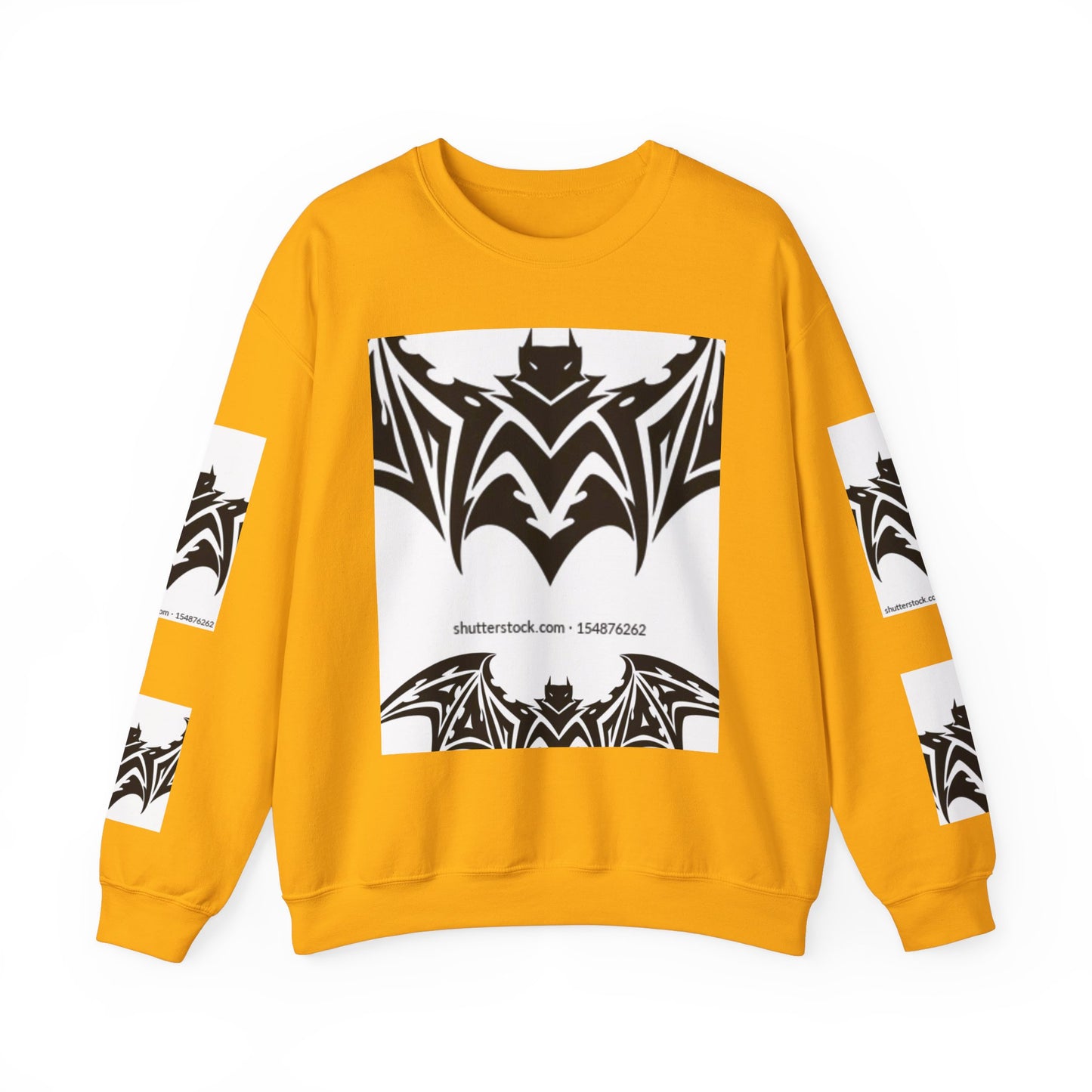 Gothic Bat Sweatshirt - Unisex Crewneck for Halloween & Casual Wear