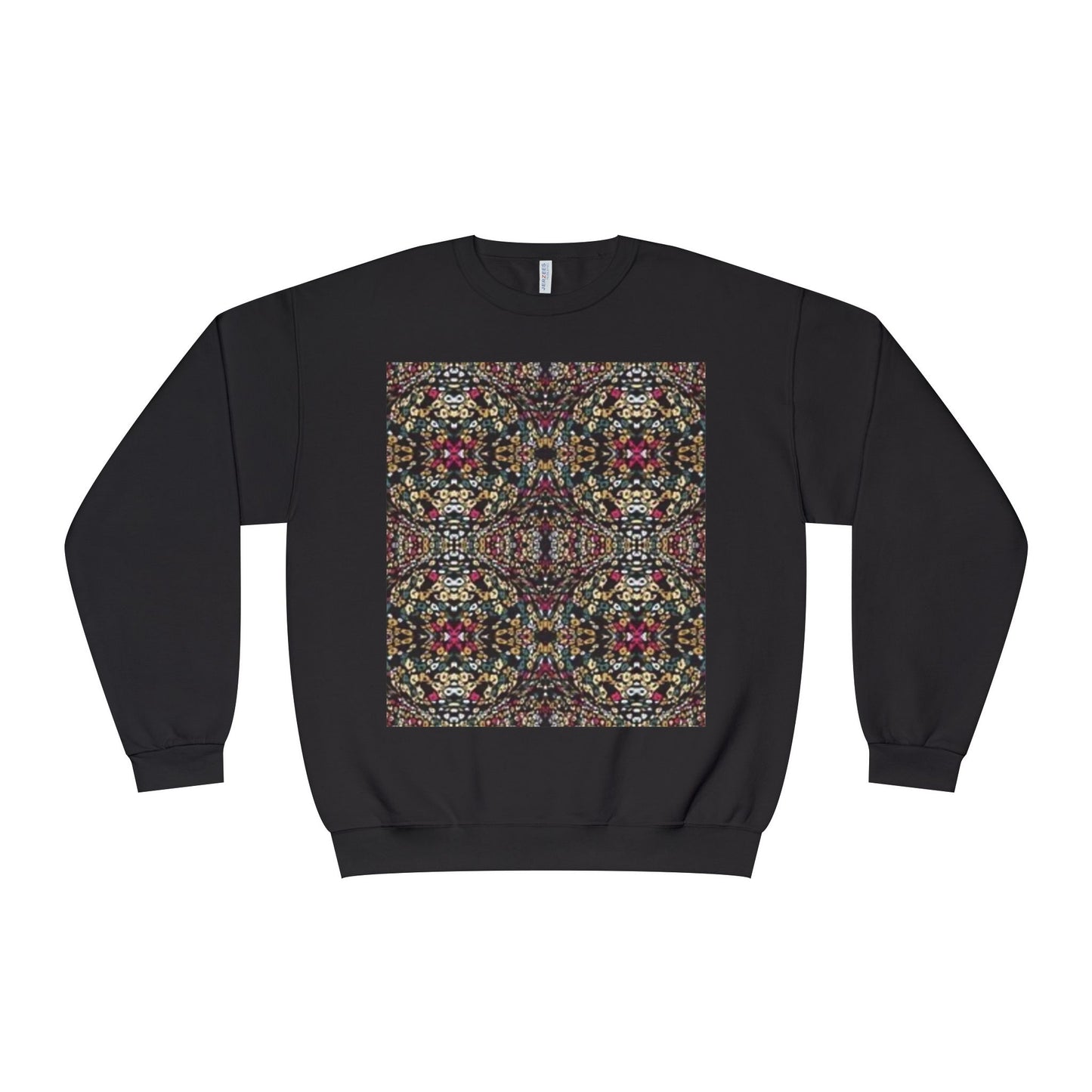 Vibrant Floral Pattern Unisex Crewneck Sweatshirt