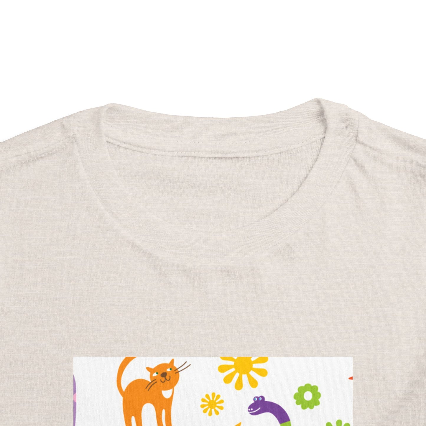 Playful Toddler Tee with Fun Animal Prints