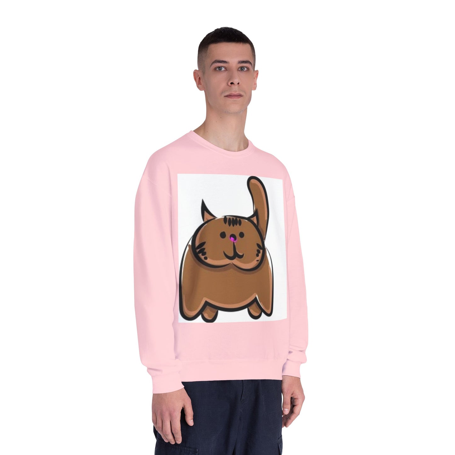 Cute Cartoon Cat Unisex Sweatshirt