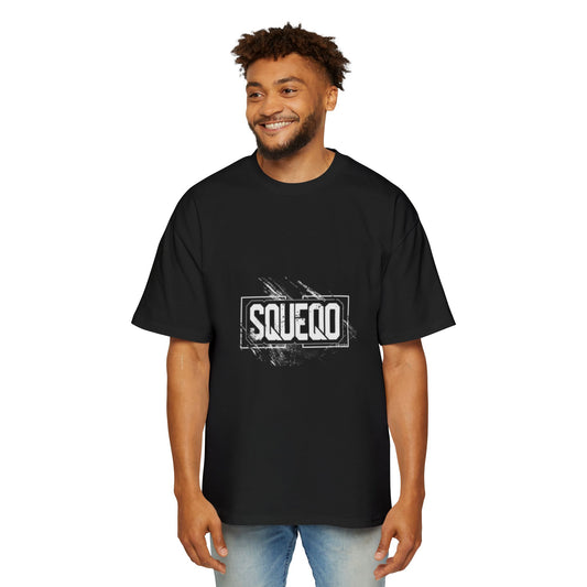 SQUEQO Graphic Heavy Oversized Tee for Casual Style