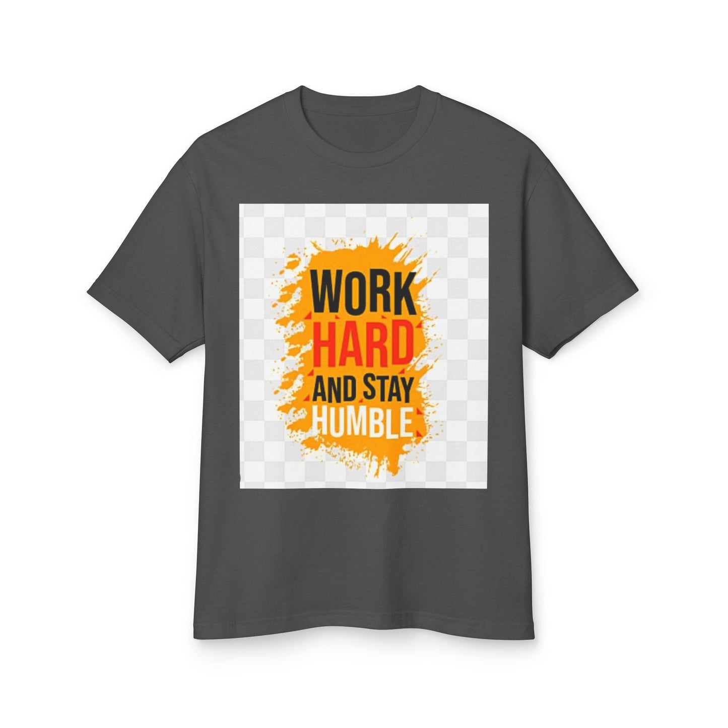 Motivational Unisex Tee - "Work Hard and Stay Humble"