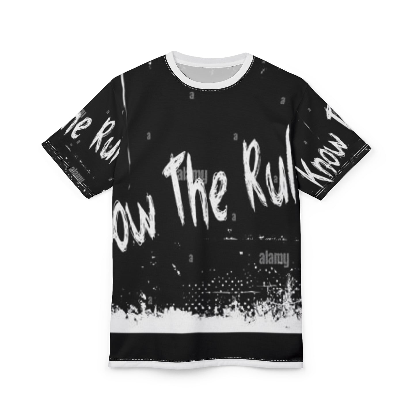 Unisex Graphic Tee - 'Know The Rules' Casual Wear