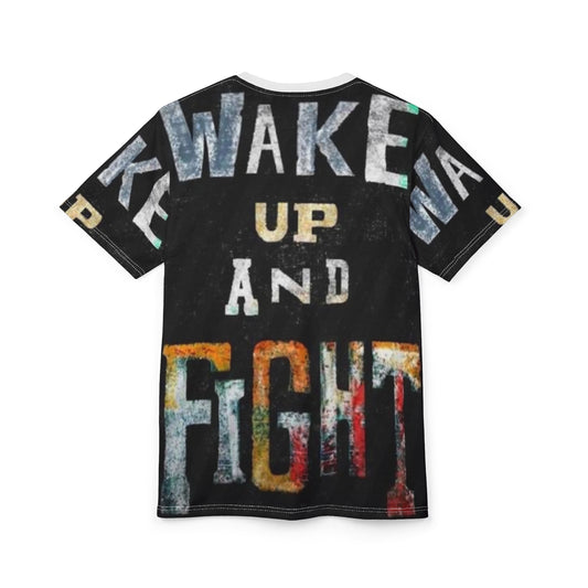 Awake Up and Fight Unisex Tee - Motivational Graphic T-Shirt for Everyday Inspiration