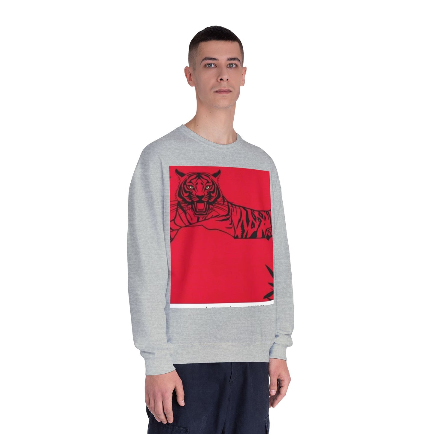 Bold Tiger Graphic Unisex Sweatshirt - Chill Vibes, Perfect for Every Occasion
