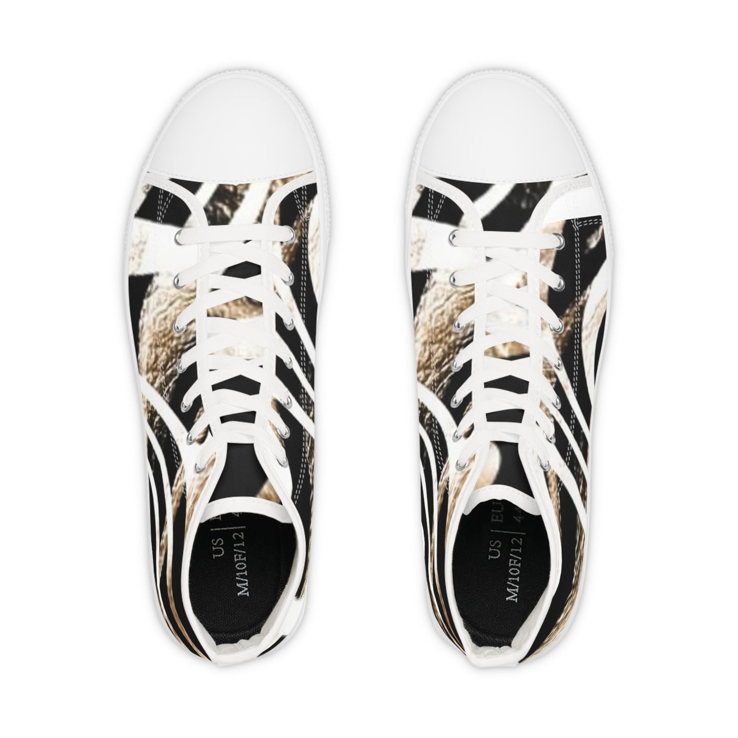 Stylish Men's High Top Sneakers with Unique Design