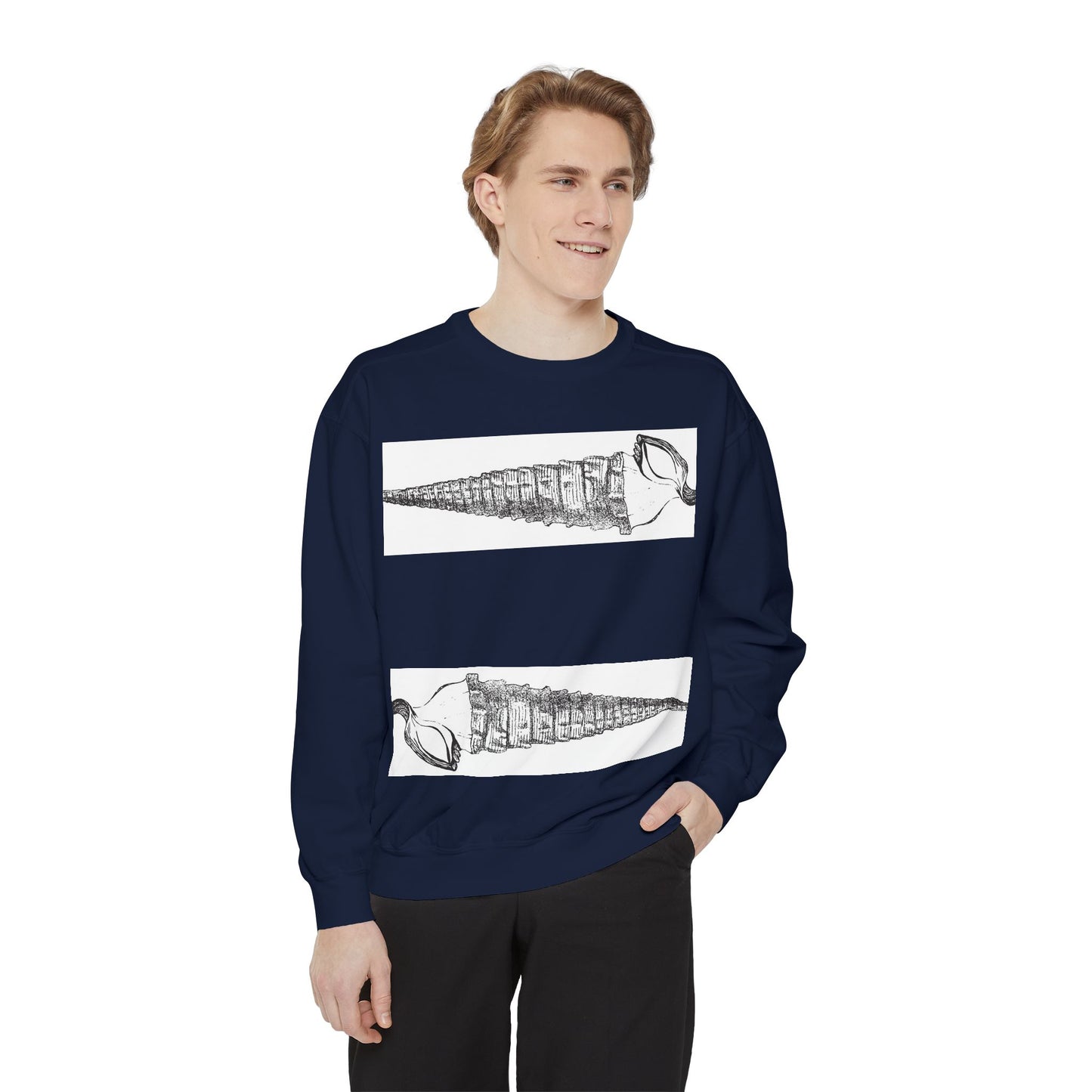 Seashell Graphic Unisex Sweatshirt - Coastal Vibes Apparel