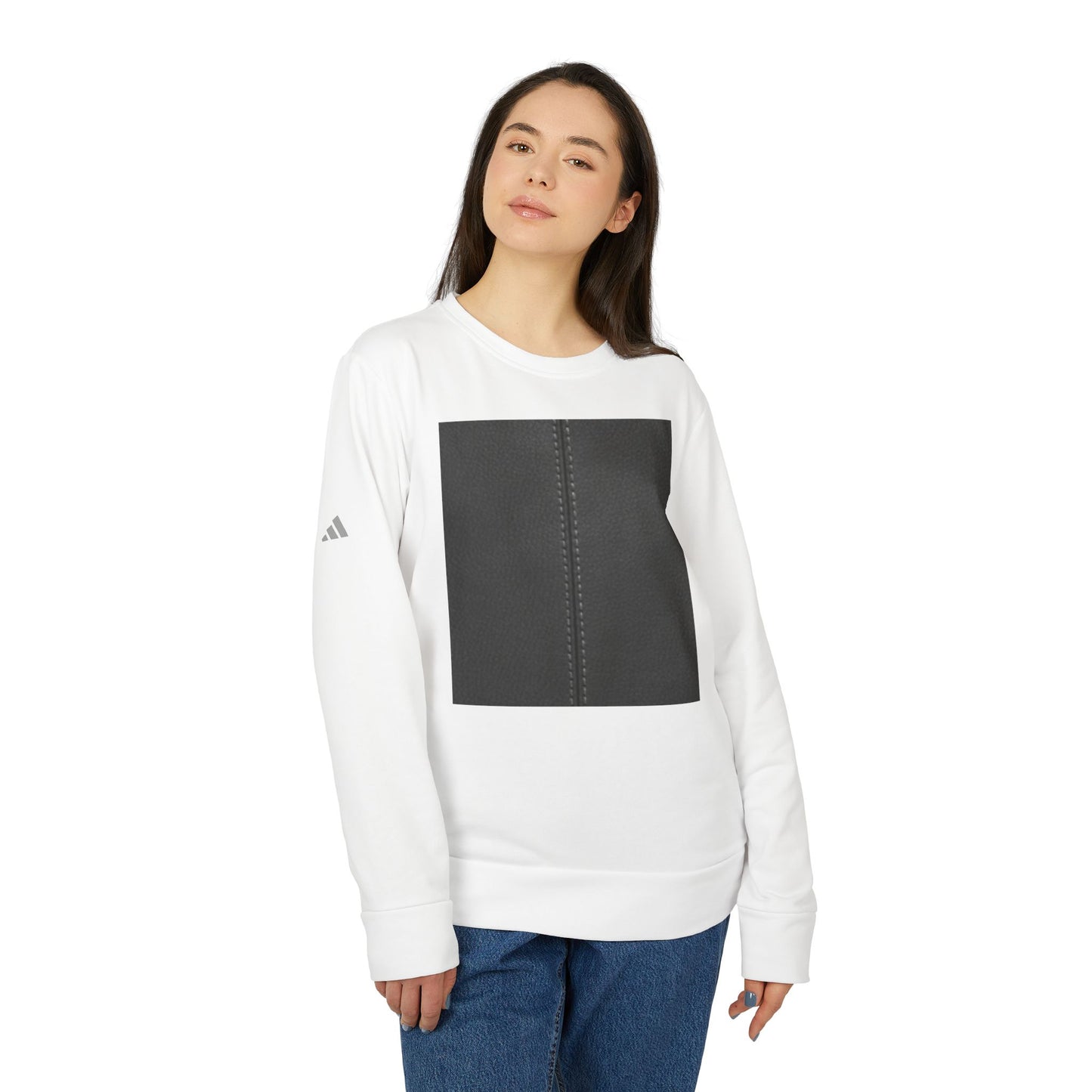 adidas Unisex Fleece Crewneck Sweatshirt