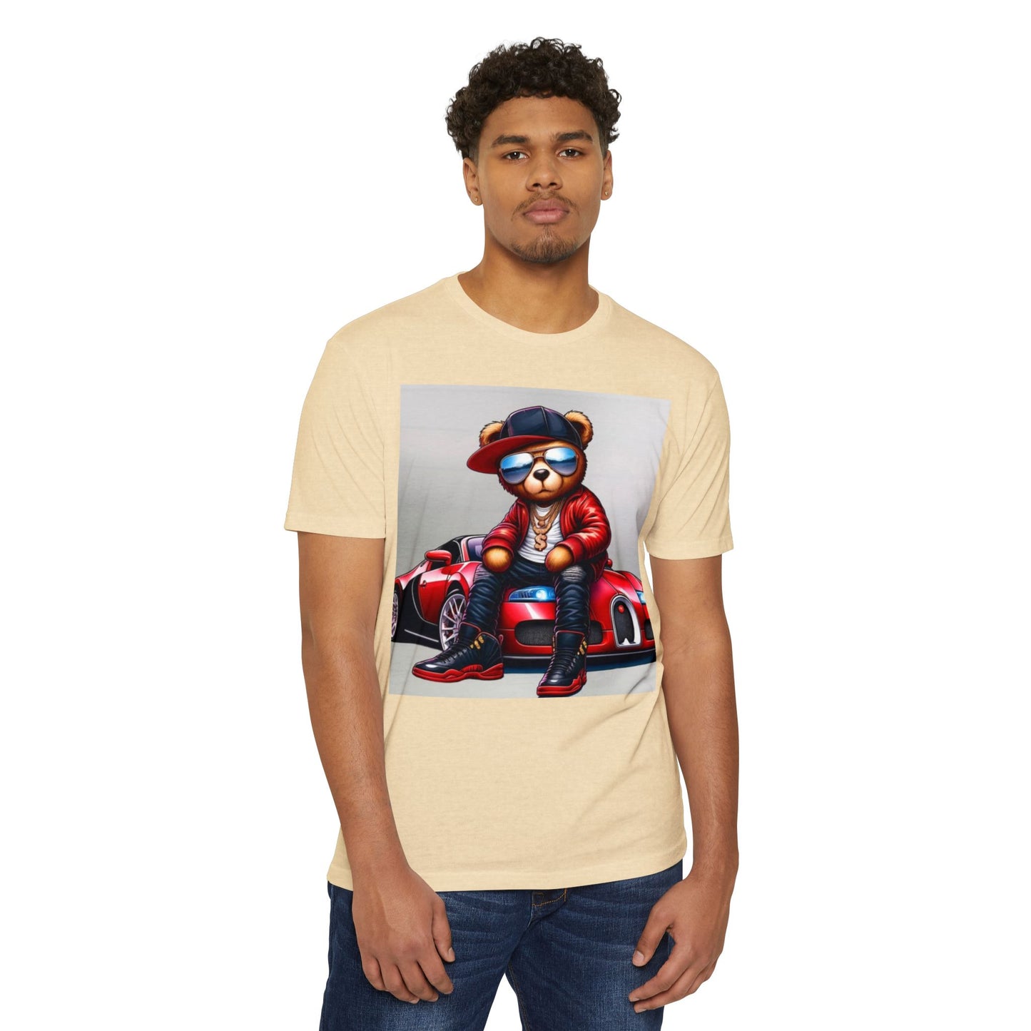 Cool Bear Streetwear T-Shirt - Unisex Graphic Tee for Car Enthusiasts