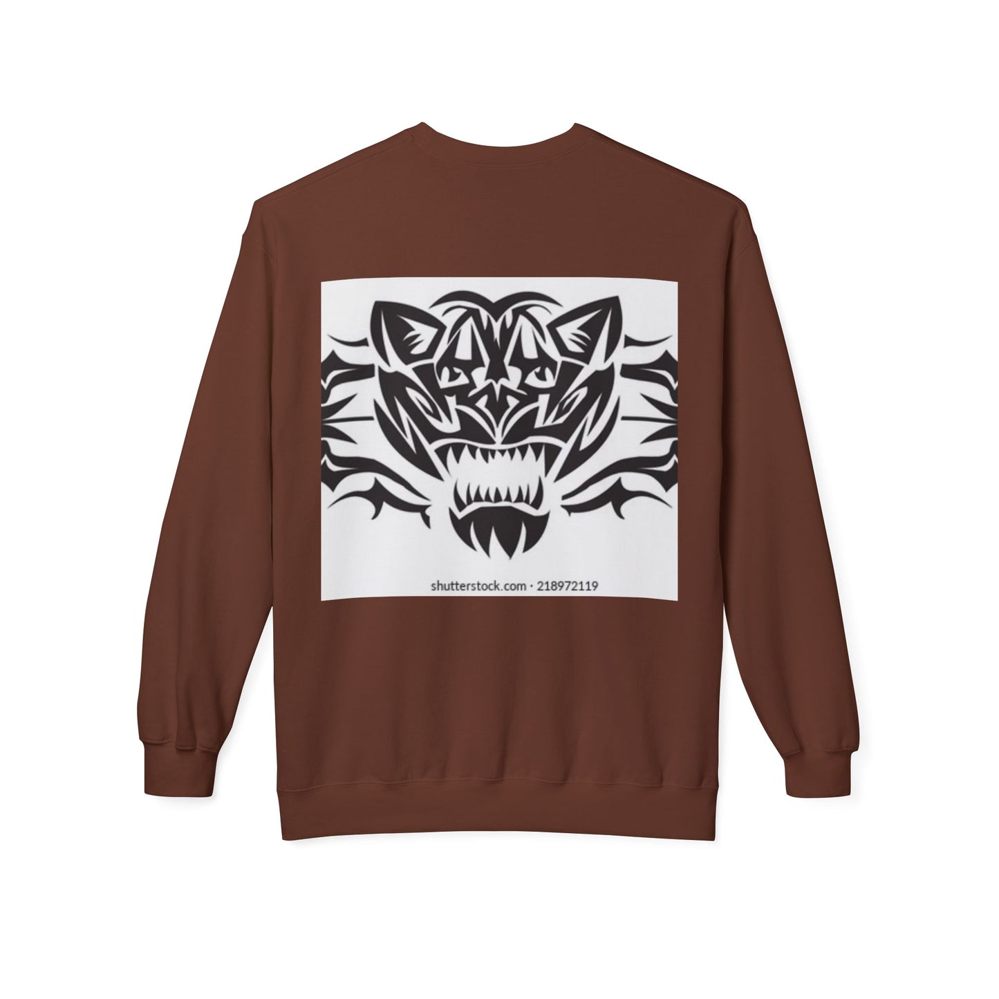 Fierce Tiger Graphic Sweatshirt for Nature Lovers