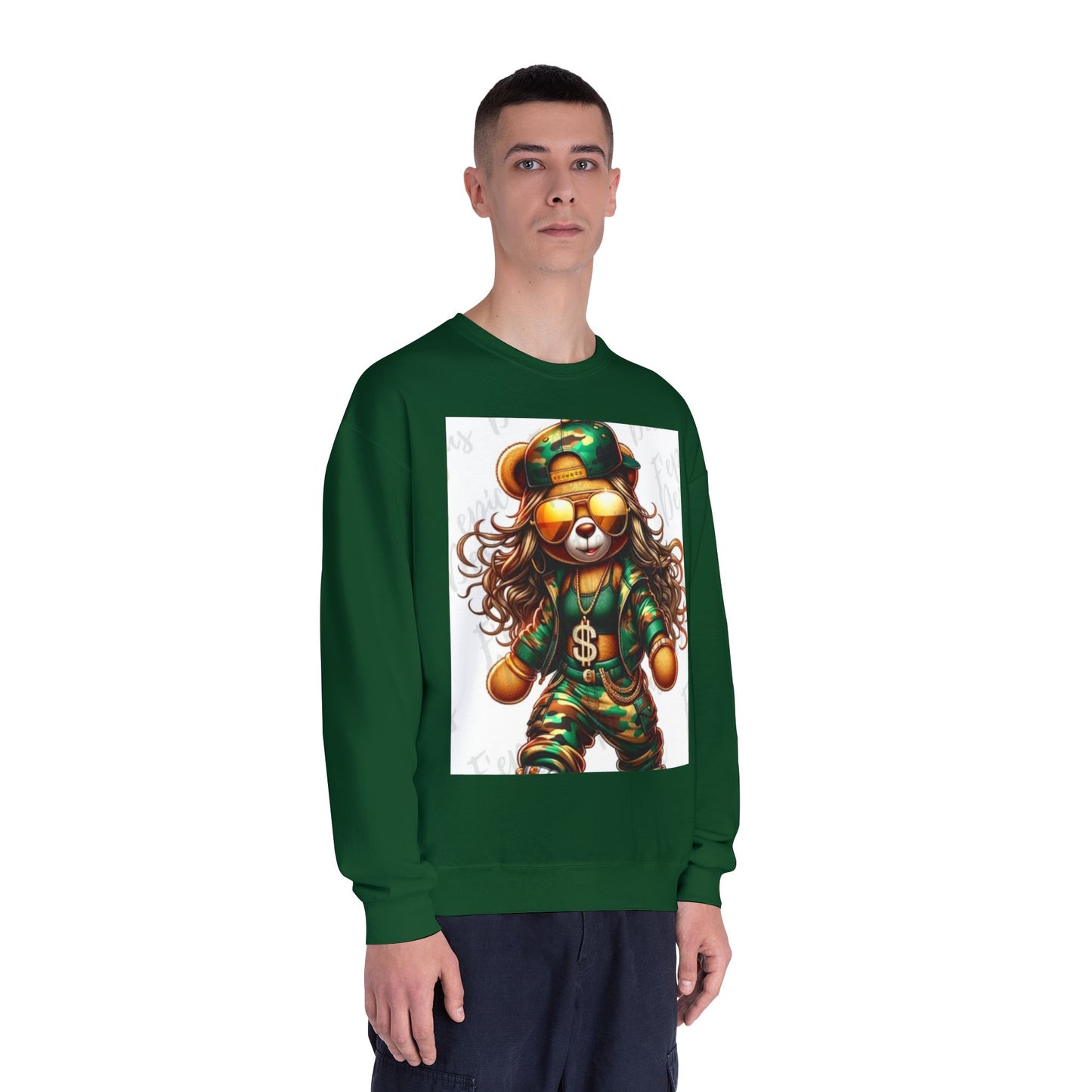Cool Bear Crewneck Sweatshirt - Unisex Streetwear Style