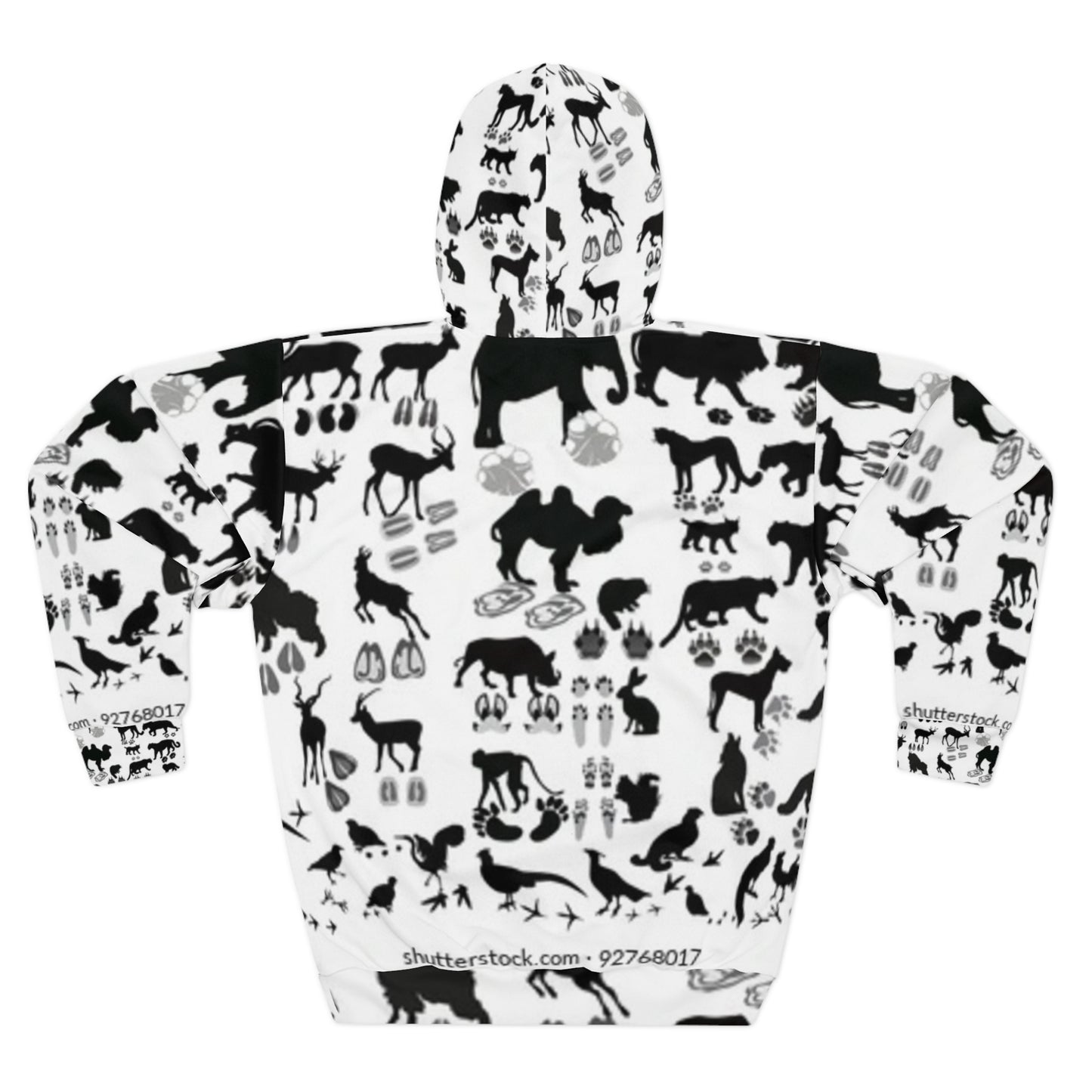 Animal Silhouettes Unisex Pullover Hoodie - Cozy and Fun for Nature Lovers