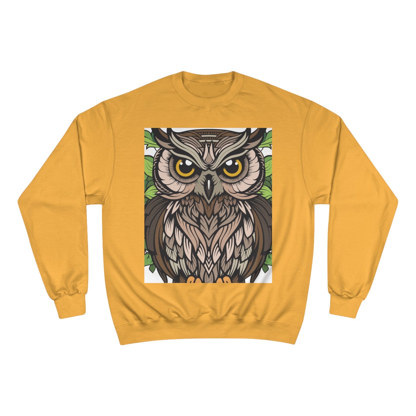 Champion Owl Sweatshirt - Cozy Unisex Sweater Perfect for Nature Lovers