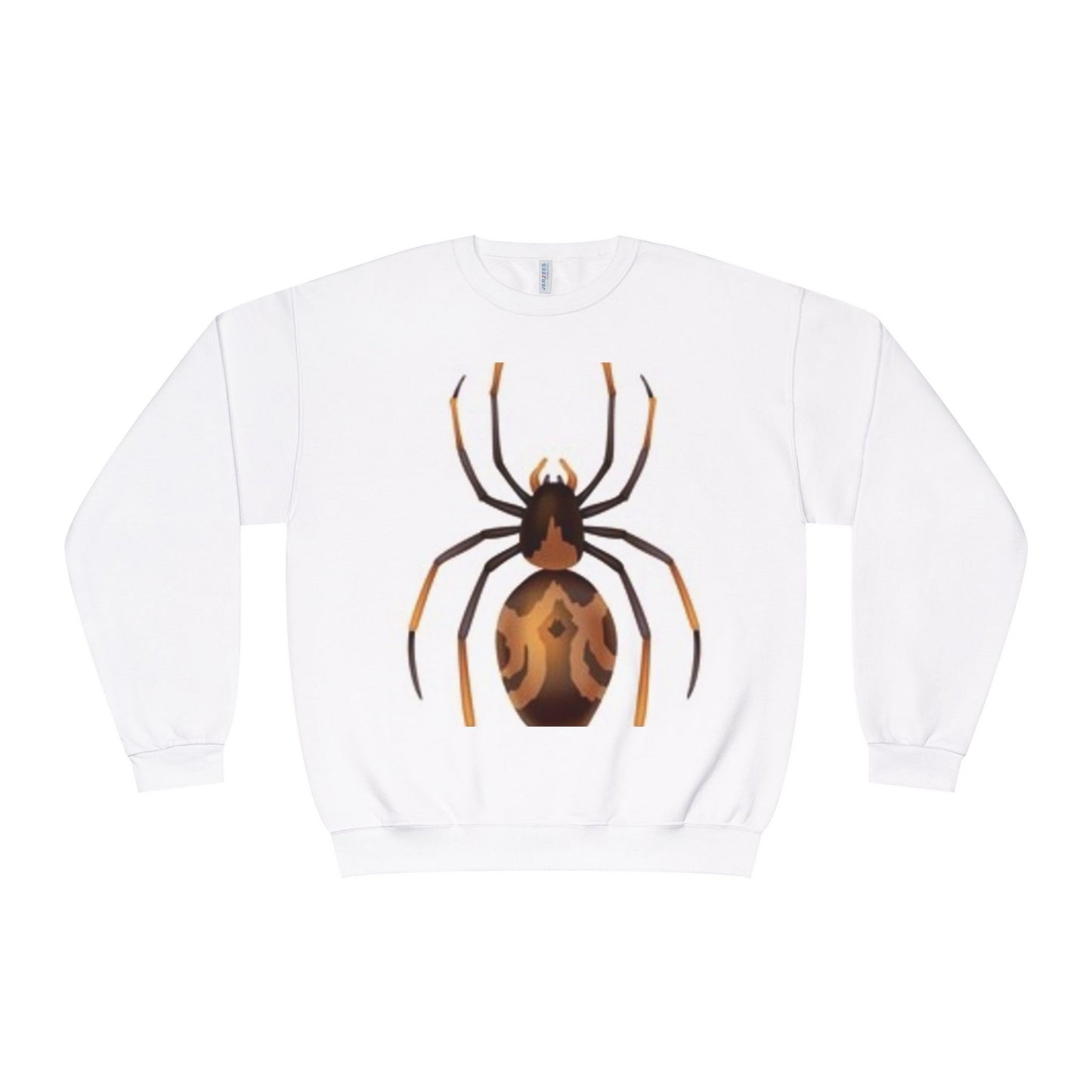 Unisex Spider Graphic Crewneck Sweatshirt - Cozy Fall Fashion