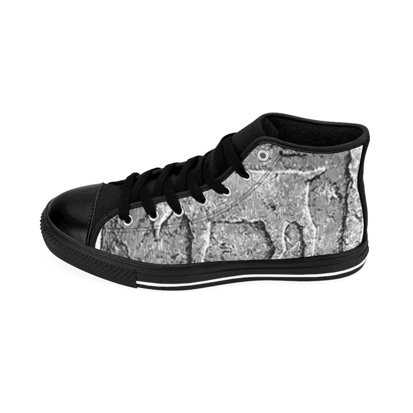 Men's Classic Sneakers - Urban Textured High Tops for Everyday Style