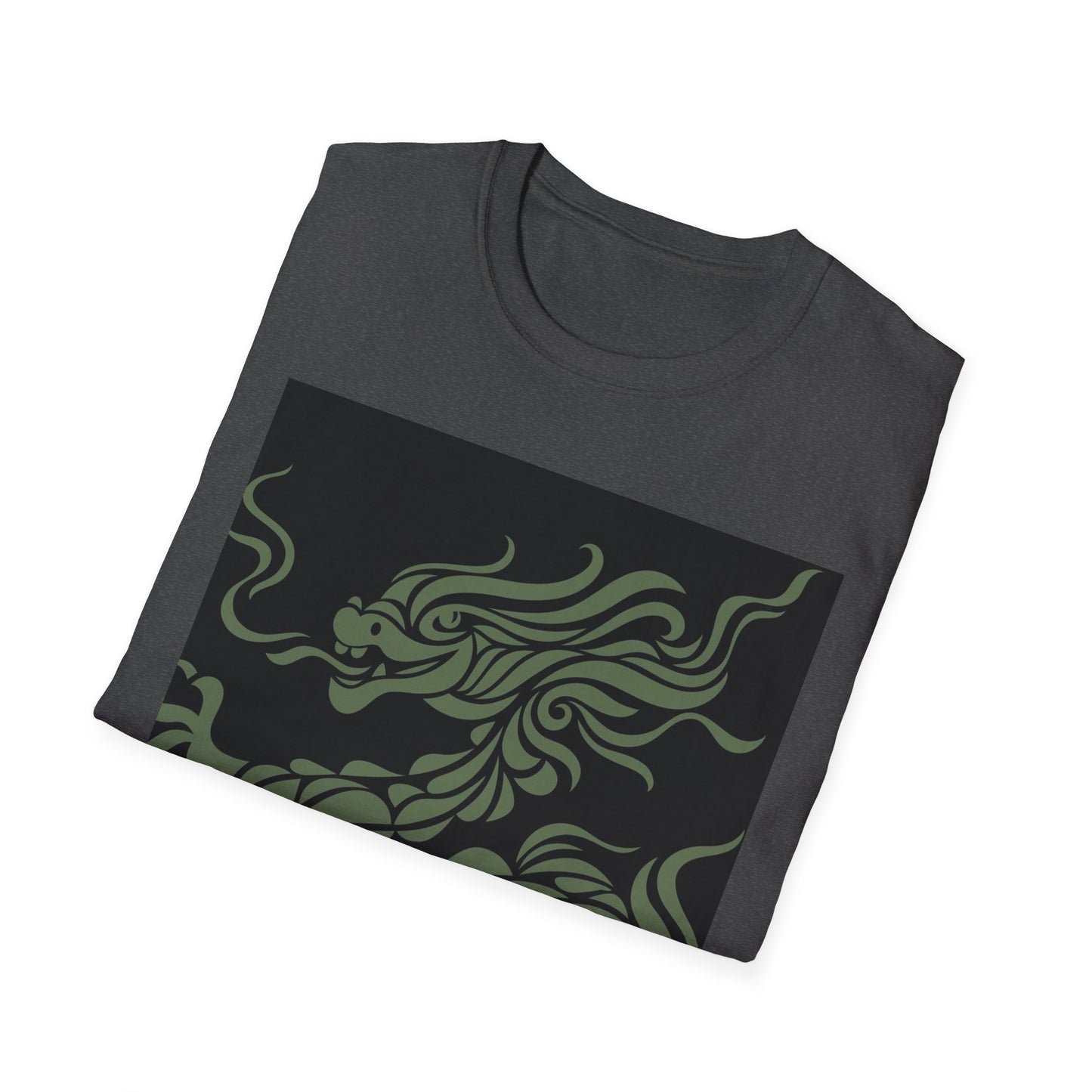 Mythical Chinese Dragon Unisex Softstyle T-Shirt
