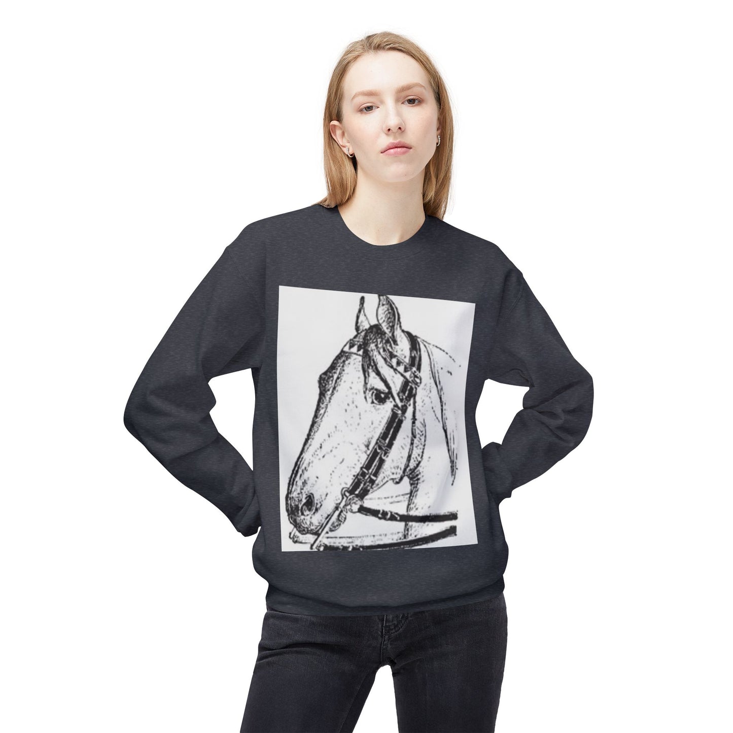 Unisex Midweight Softstyle Fleece Crewneck Sweatshirt