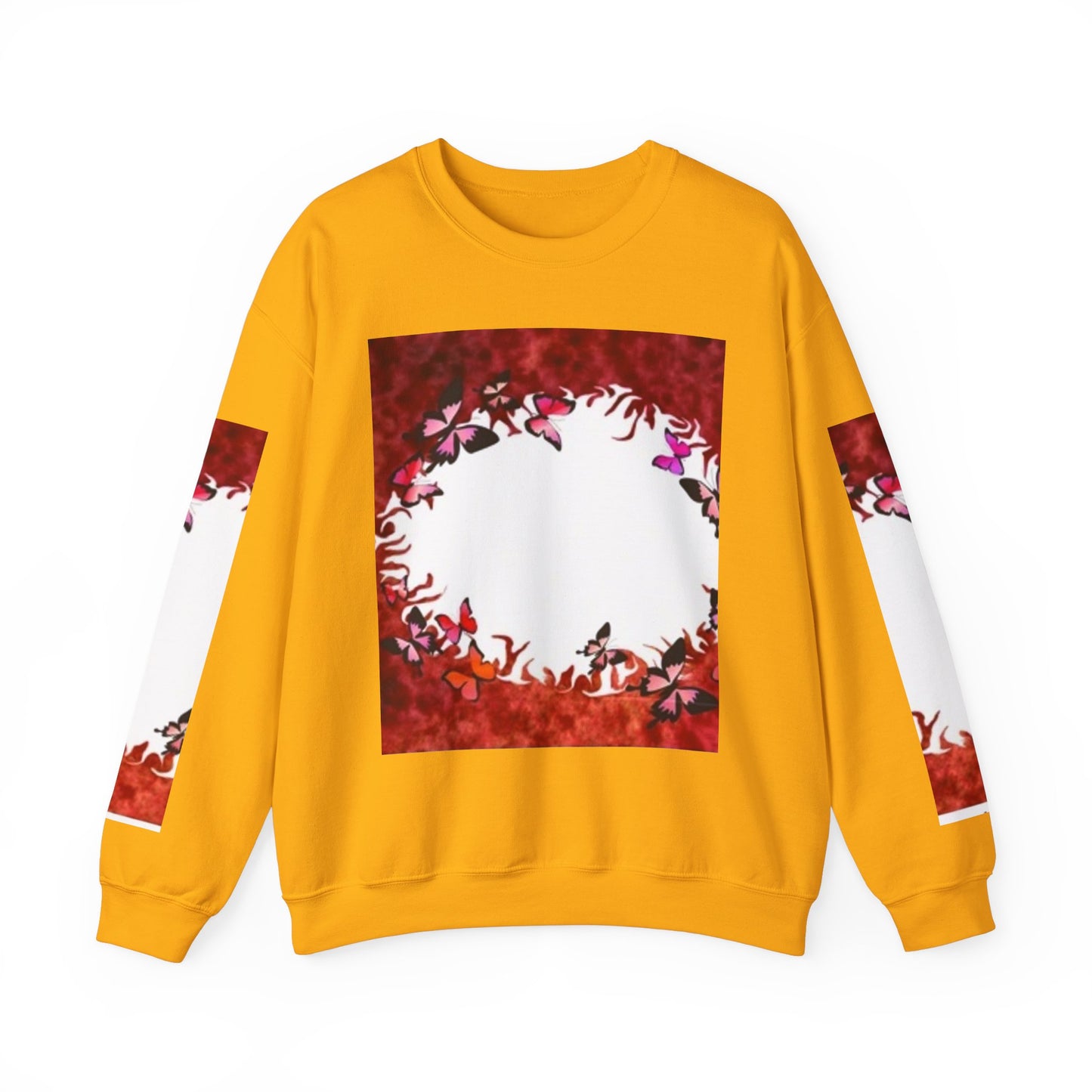 Floral Nature Crewneck Sweatshirt - Cozy Unisex Pullover for Nature Lovers