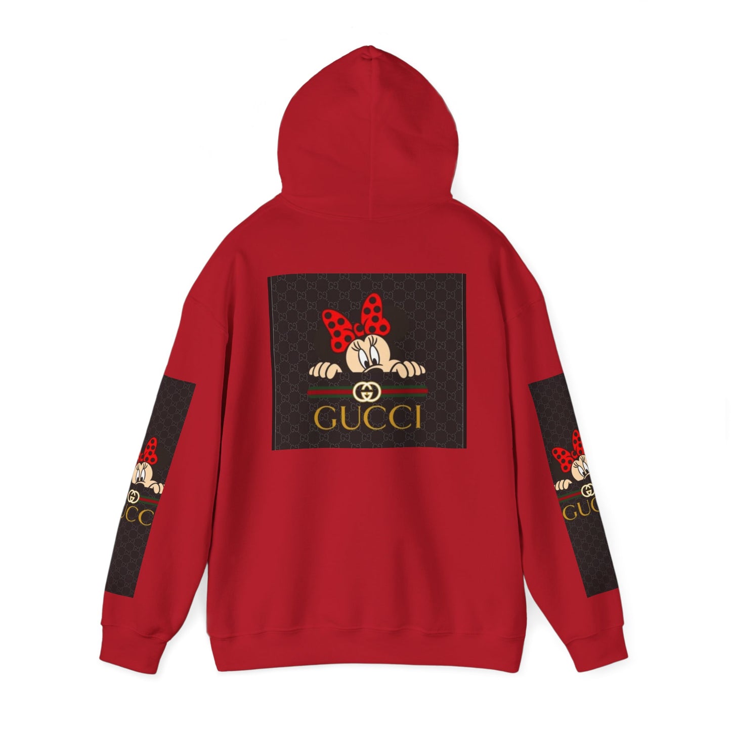 Gucci-Inspired Minnie Mouse Hooded Sweatshirt for Disney Fans