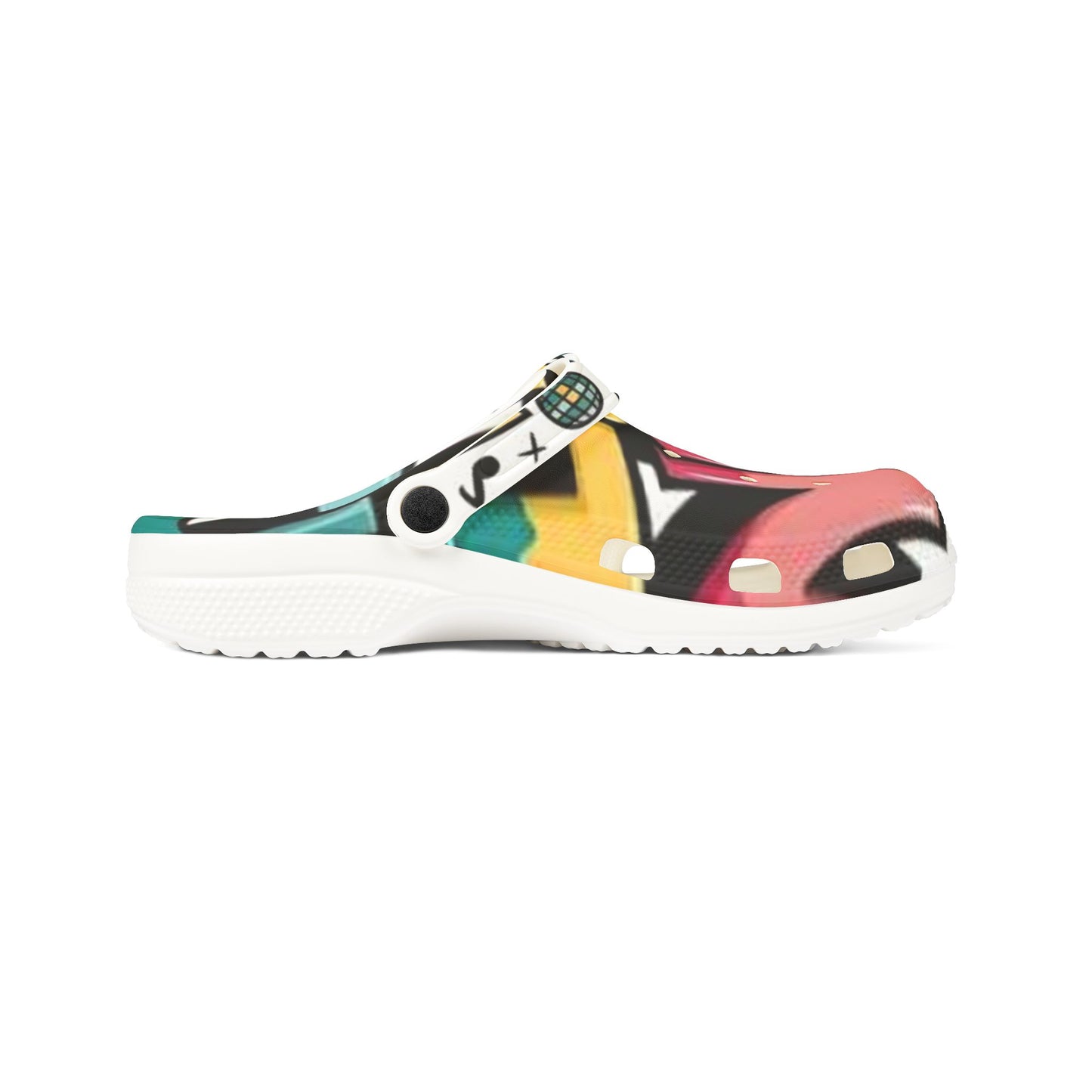 Colorful Graffiti EVA Foam Shoes for Casual Comfort