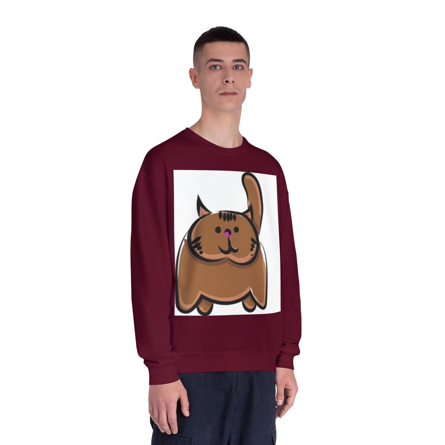Cute Cartoon Cat Unisex Sweatshirt