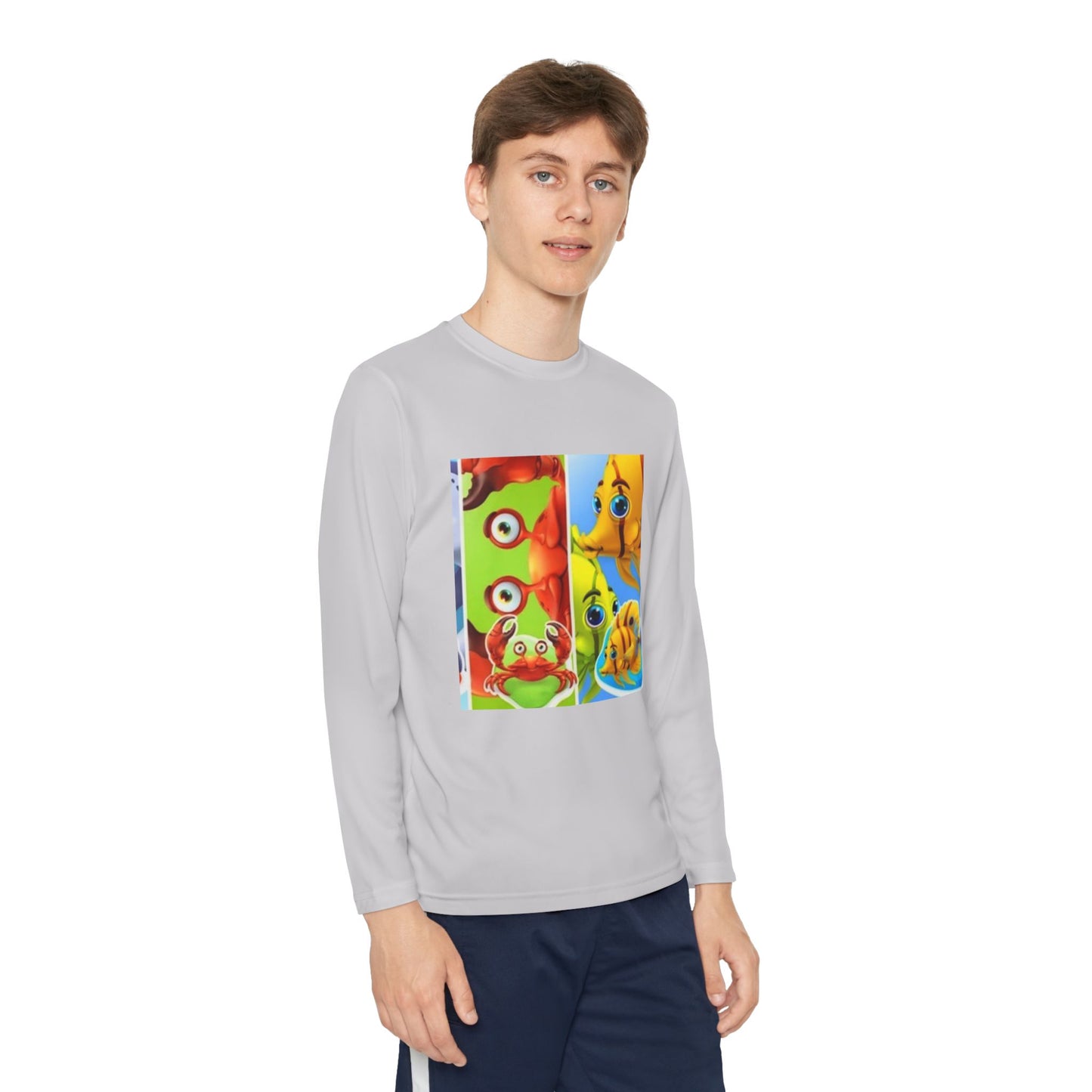 Vibrant Youth Long Sleeve Tee - Fun Animal Designs for Playful Kids