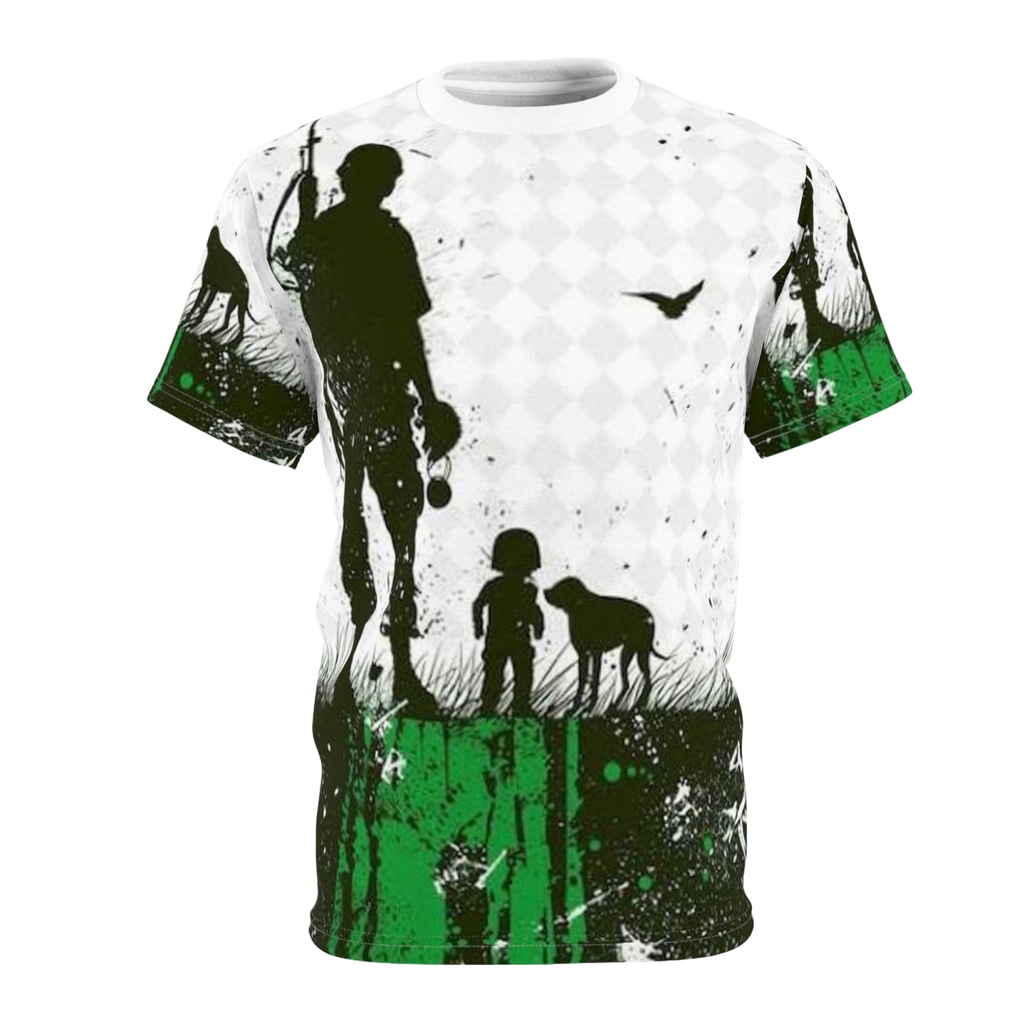 Adventure Spirit Unisex Cut & Sew Tee - Nature & Family Design