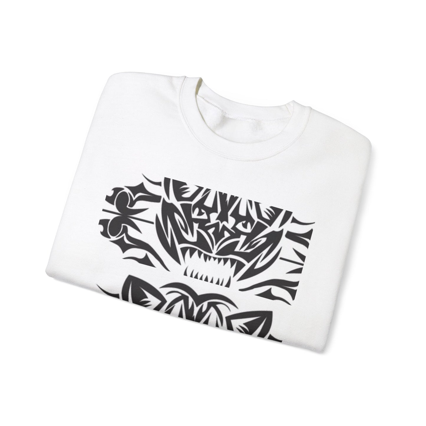Bold Tiger Graphic Unisex Sweatshirt - Fierce Animal Design