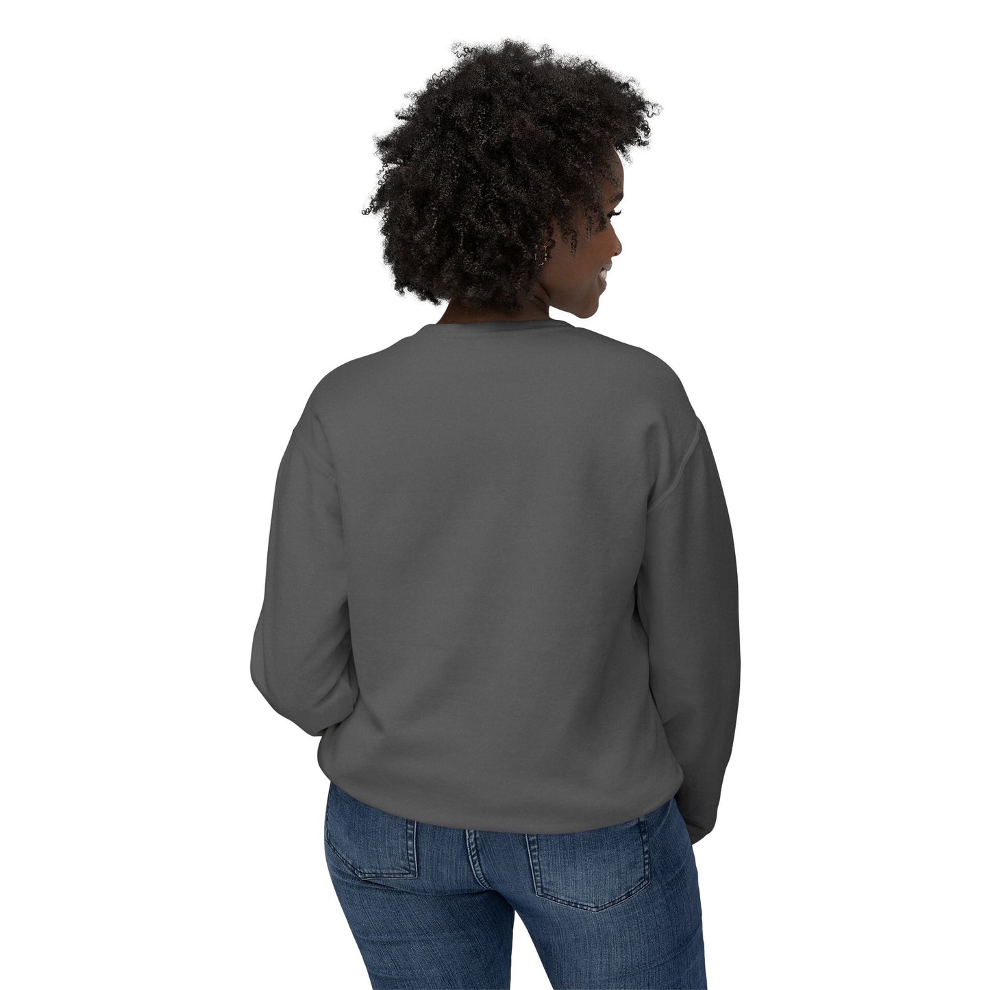 Zebra Print Unisex Lightweight Crewneck Sweatshirt - Chic & Stylish Casual Wear