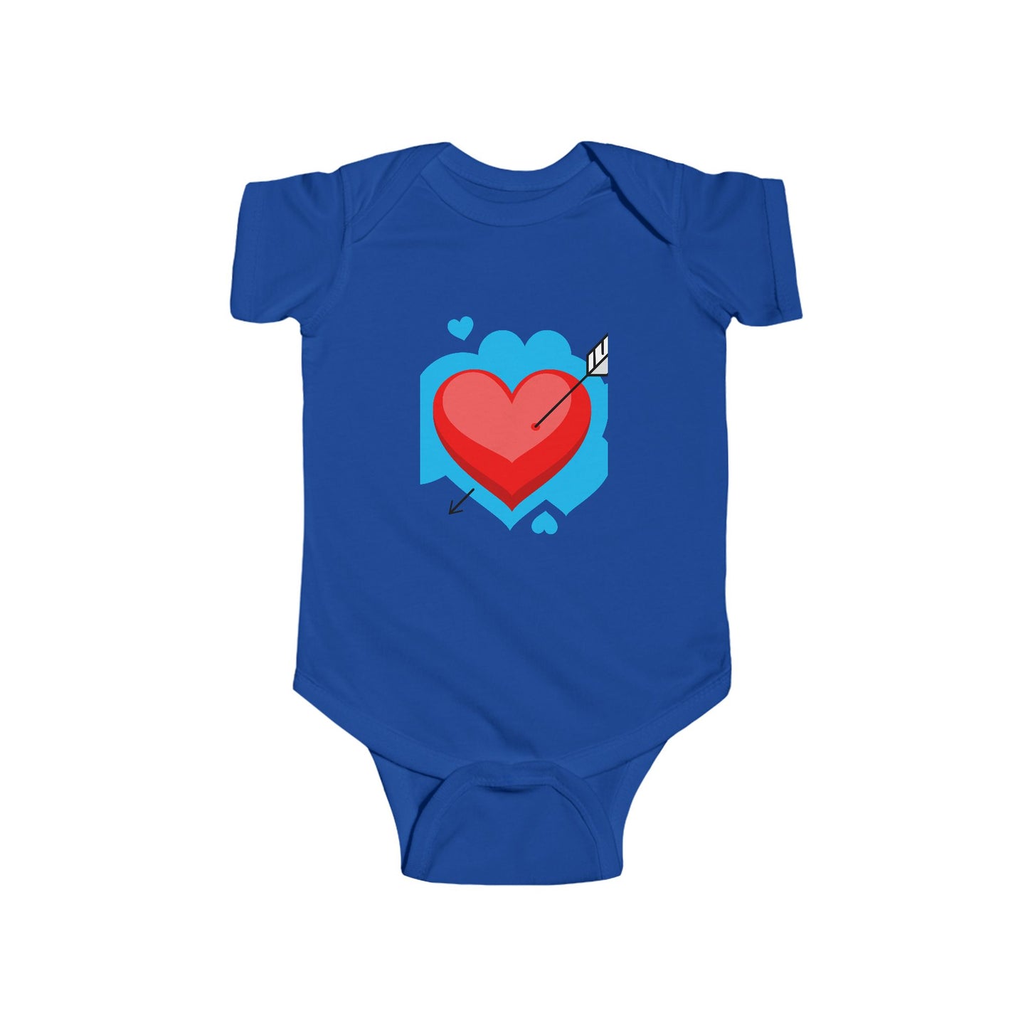 Adorable Heart-Arrow Infant Bodysuit | Perfect for Baby Showers & Valentine's Day