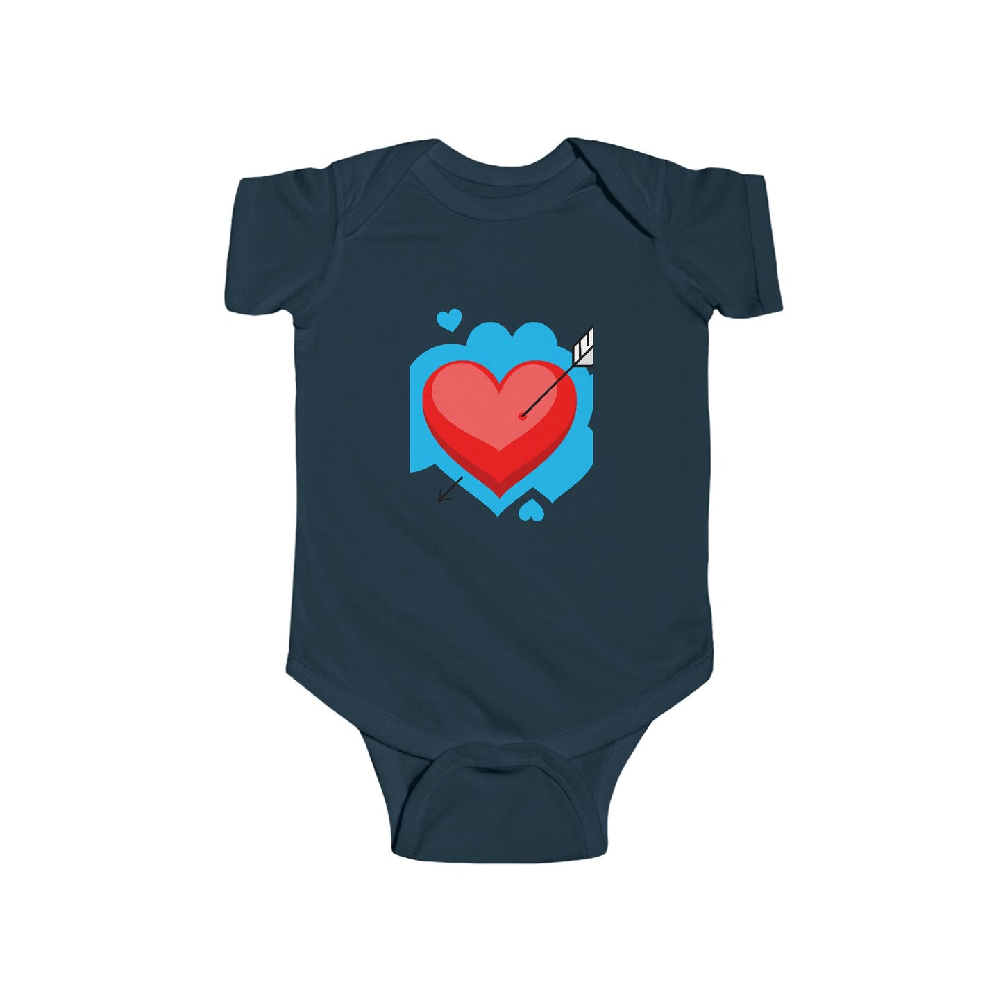 Adorable Heart-Arrow Infant Bodysuit | Perfect for Baby Showers & Valentine's Day