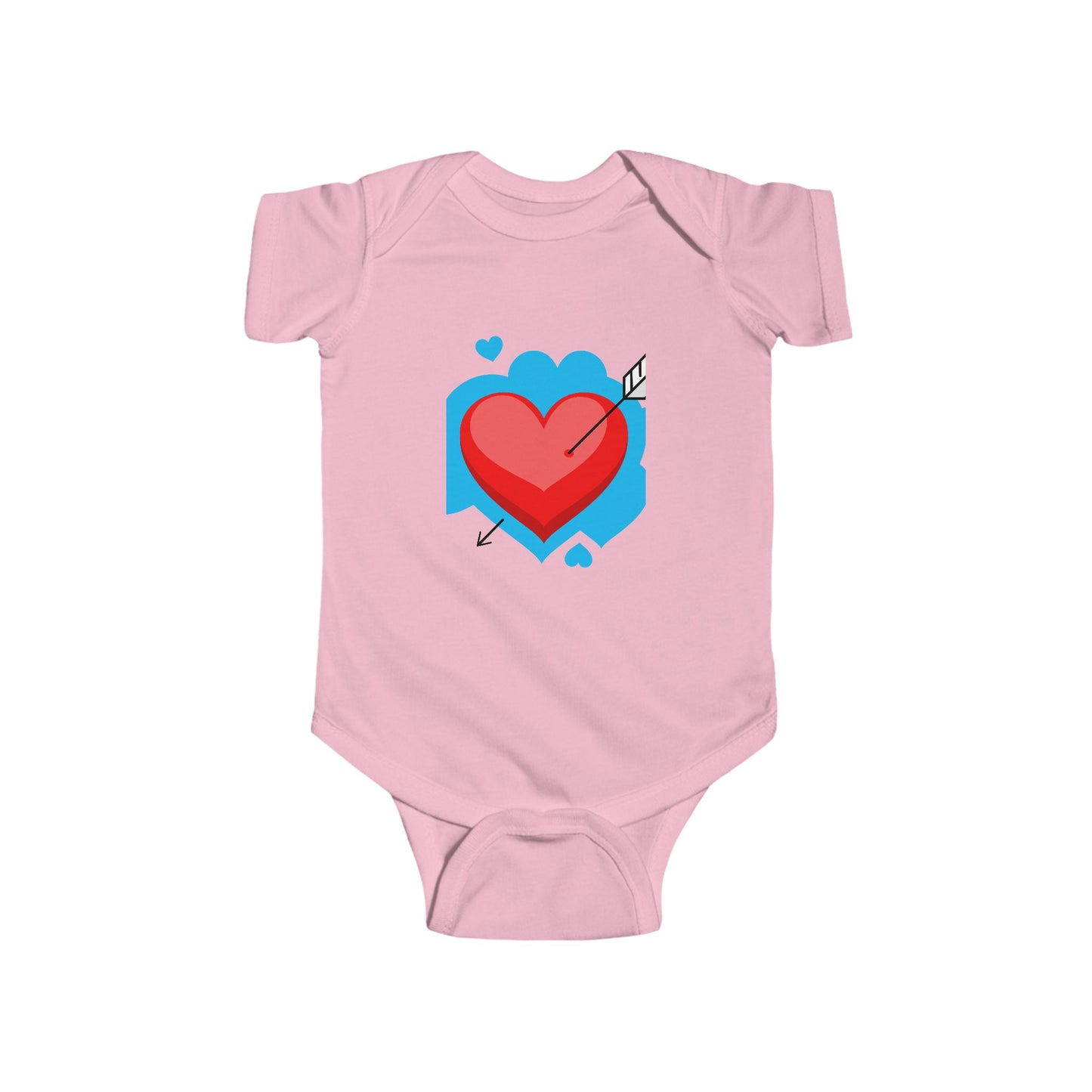 Adorable Heart-Arrow Infant Bodysuit | Perfect for Baby Showers & Valentine's Day