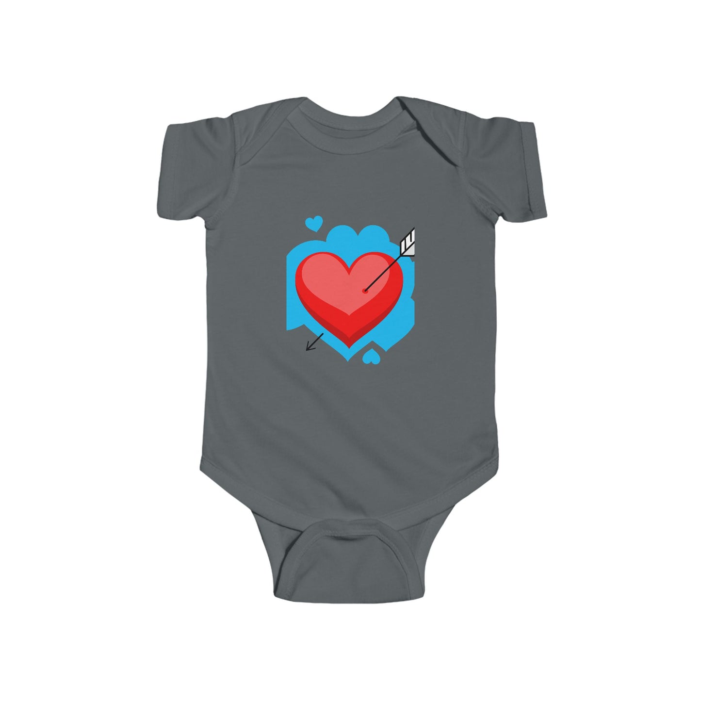 Adorable Heart-Arrow Infant Bodysuit | Perfect for Baby Showers & Valentine's Day