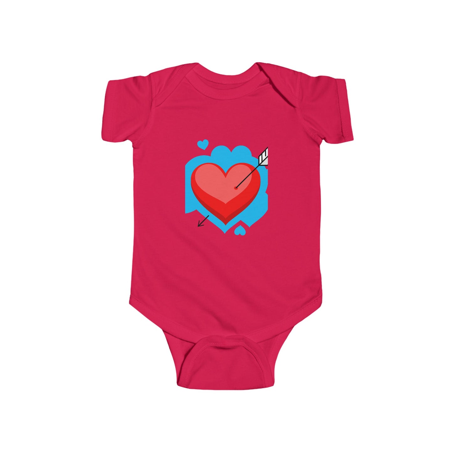 Adorable Heart-Arrow Infant Bodysuit | Perfect for Baby Showers & Valentine's Day