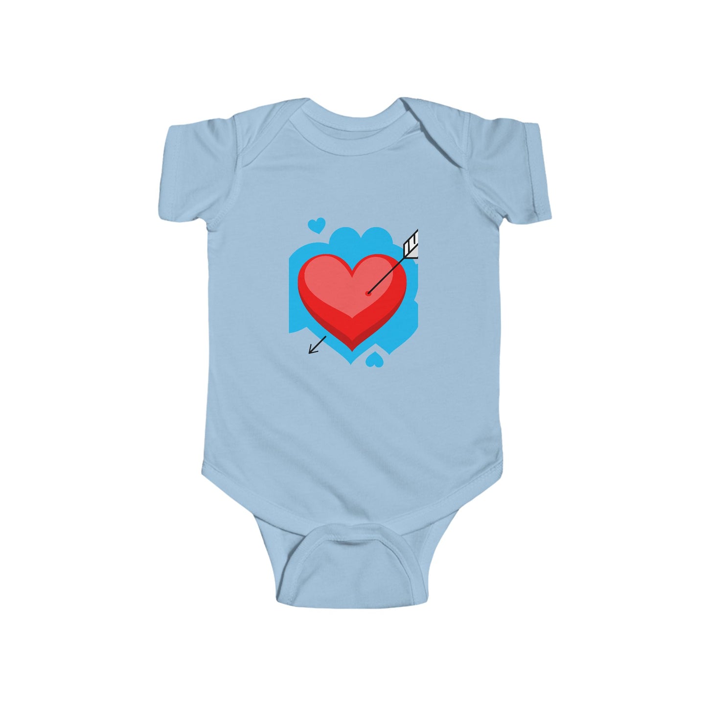 Adorable Heart-Arrow Infant Bodysuit | Perfect for Baby Showers & Valentine's Day
