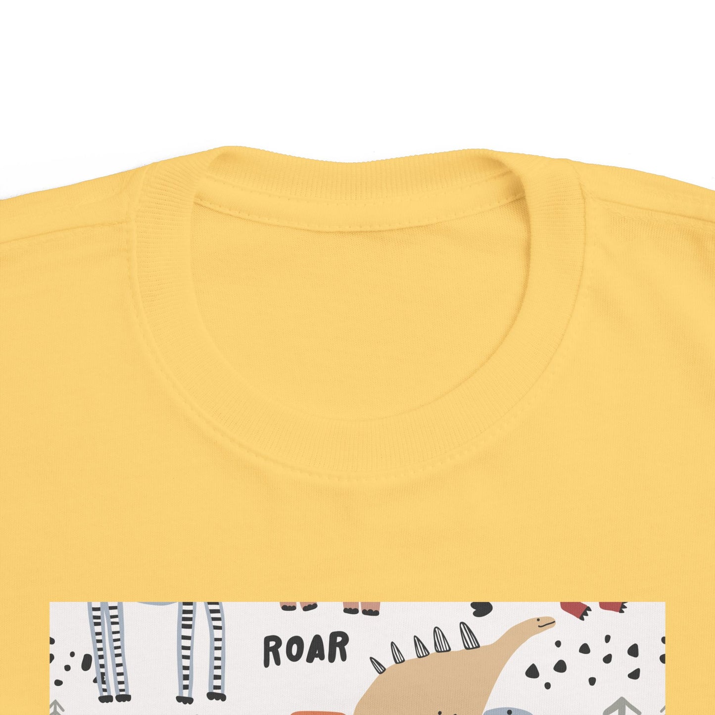 Toddler Dinosaur Jersey Tee - Fun Roar Design for Little Explorers